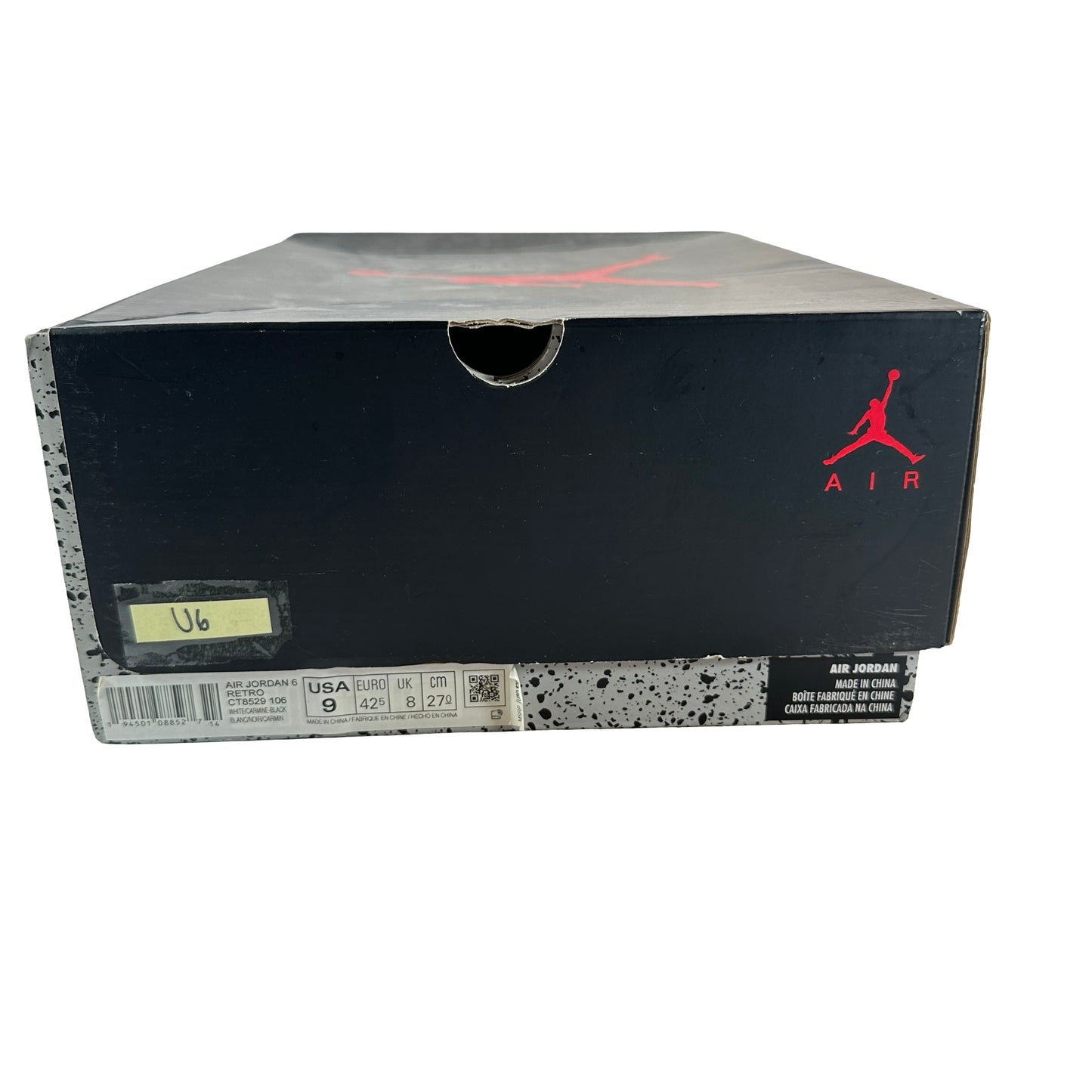CT8529 106 Jordan 6 Retro Carmín