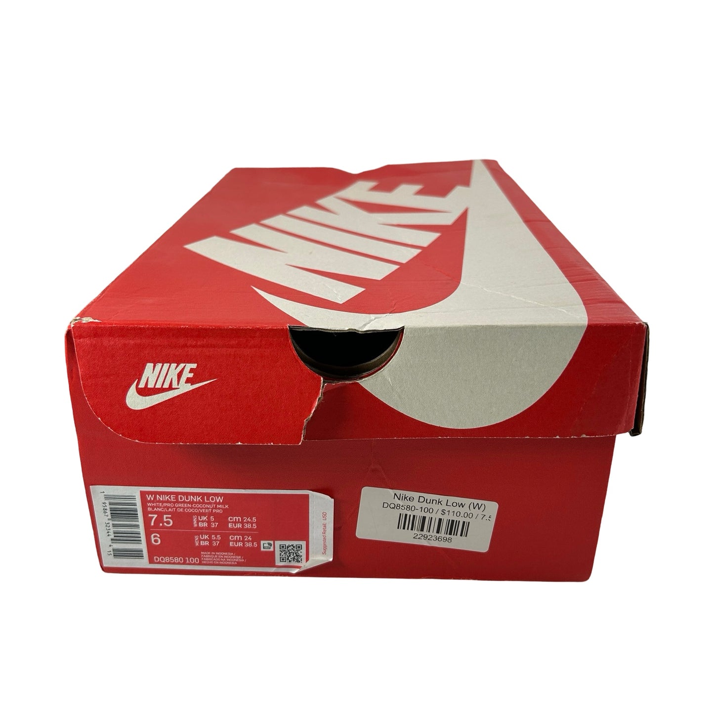 DQ8580 100 Nike Dunk Low Verde vintage