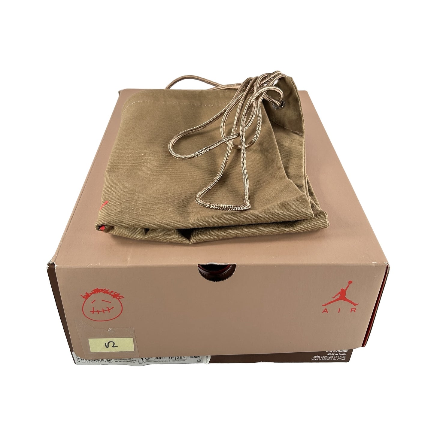 DH0690 200 Jordan 6 Retro Travis Scott Caqui británico