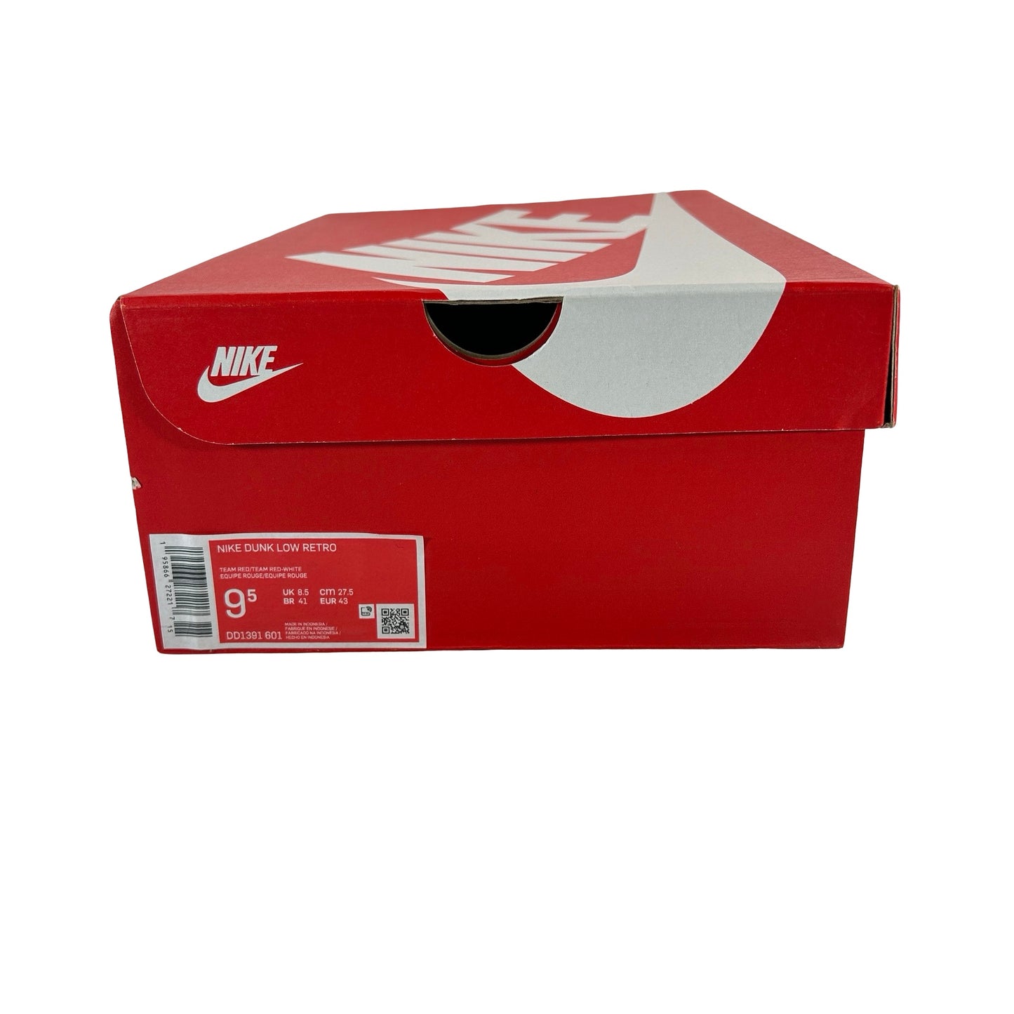 DD1391 601 Nike Dunk Low Equipo Rojo (2022)