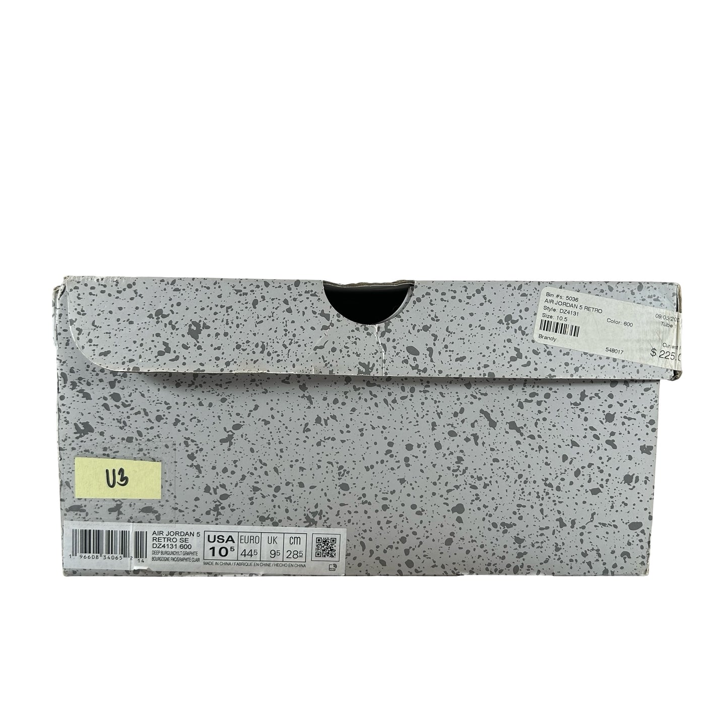 DZ4131 600 Jordan 5 Retro Burdeos