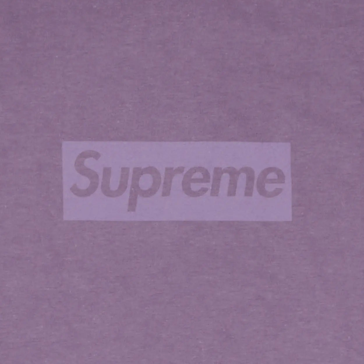 Supreme Tonal Box Logo Tee Dusty Purple