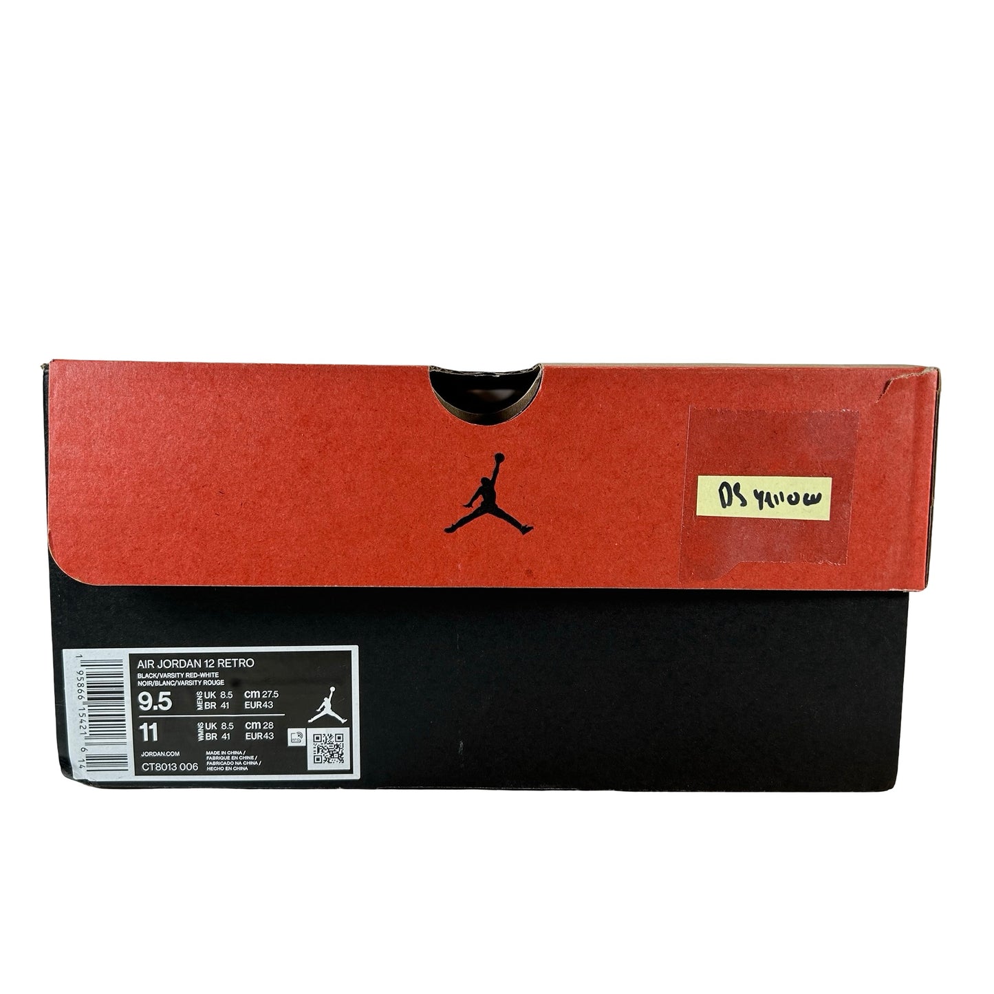 CT8013 006 Jordan 12 Retro Playoffs (2022) - 9.5 M (Yellowing)