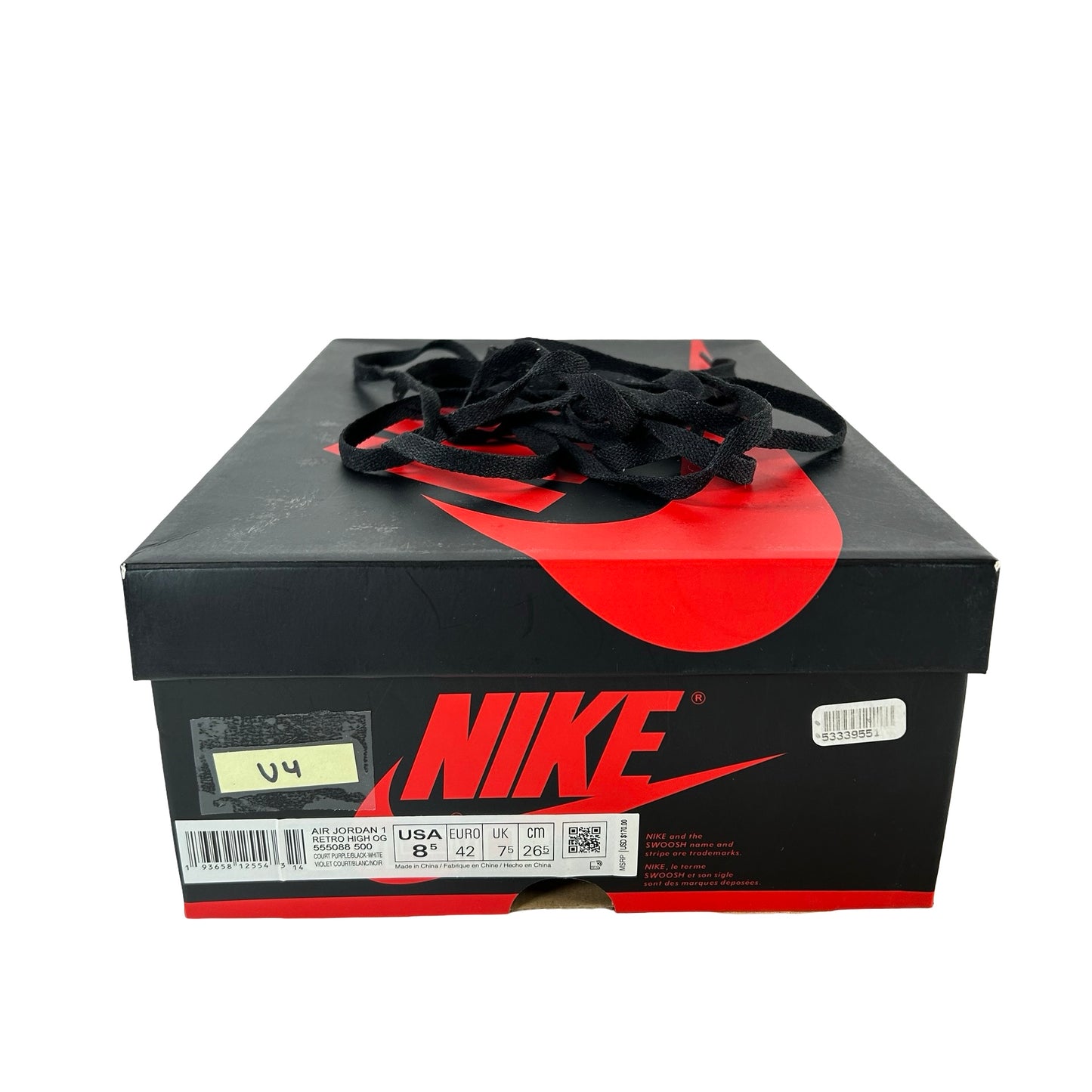 555088 500 Jordan 1 Corte Púrpura