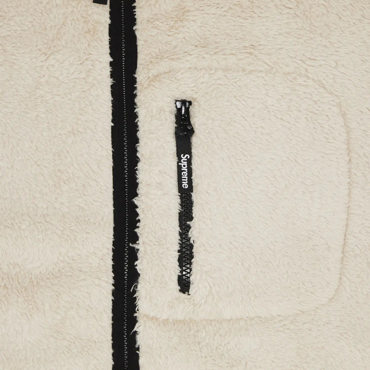 Supreme Kate Moss Fleece Jacket Natural