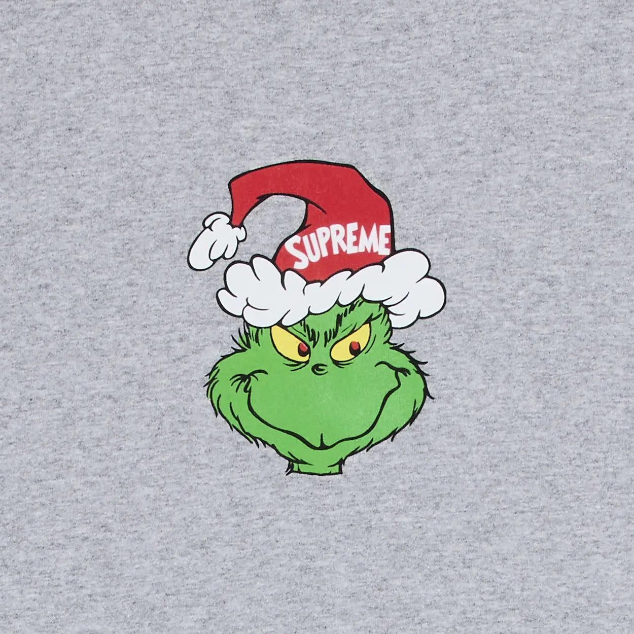 Supreme Grinch Tee 'Heather Grey'