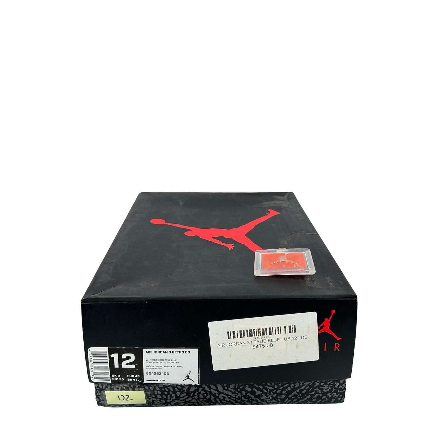 854262 106 Jordan 3 Retro Azul verdadero (2016)