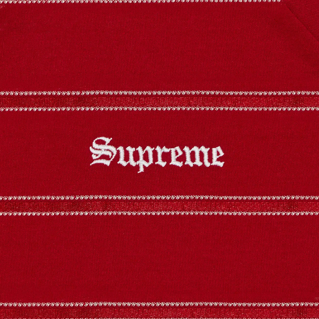 Supreme Umbro Stripe Soccer Jersey Red