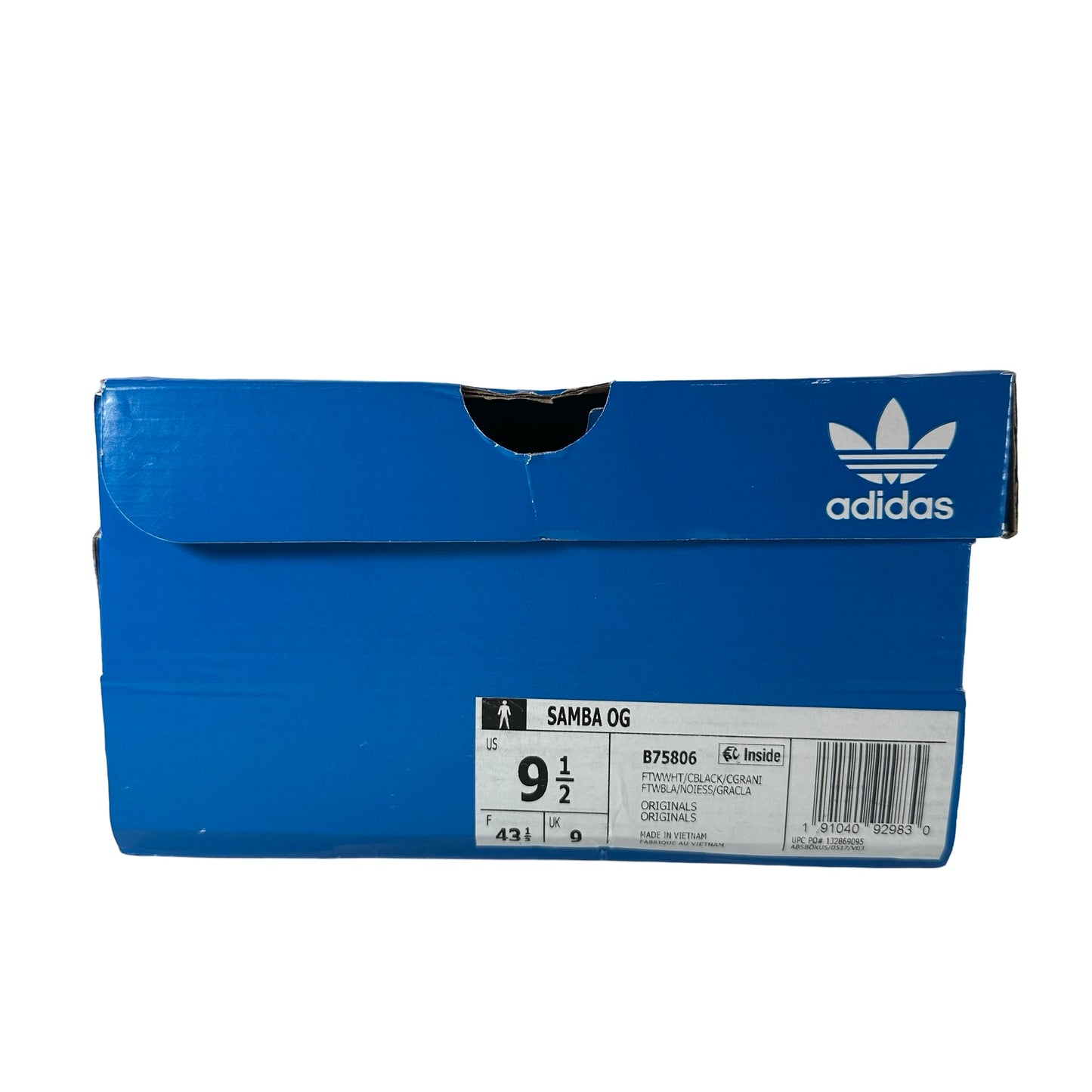 B75806 adidas Samba OG Nube Blancas Núcleo Negro