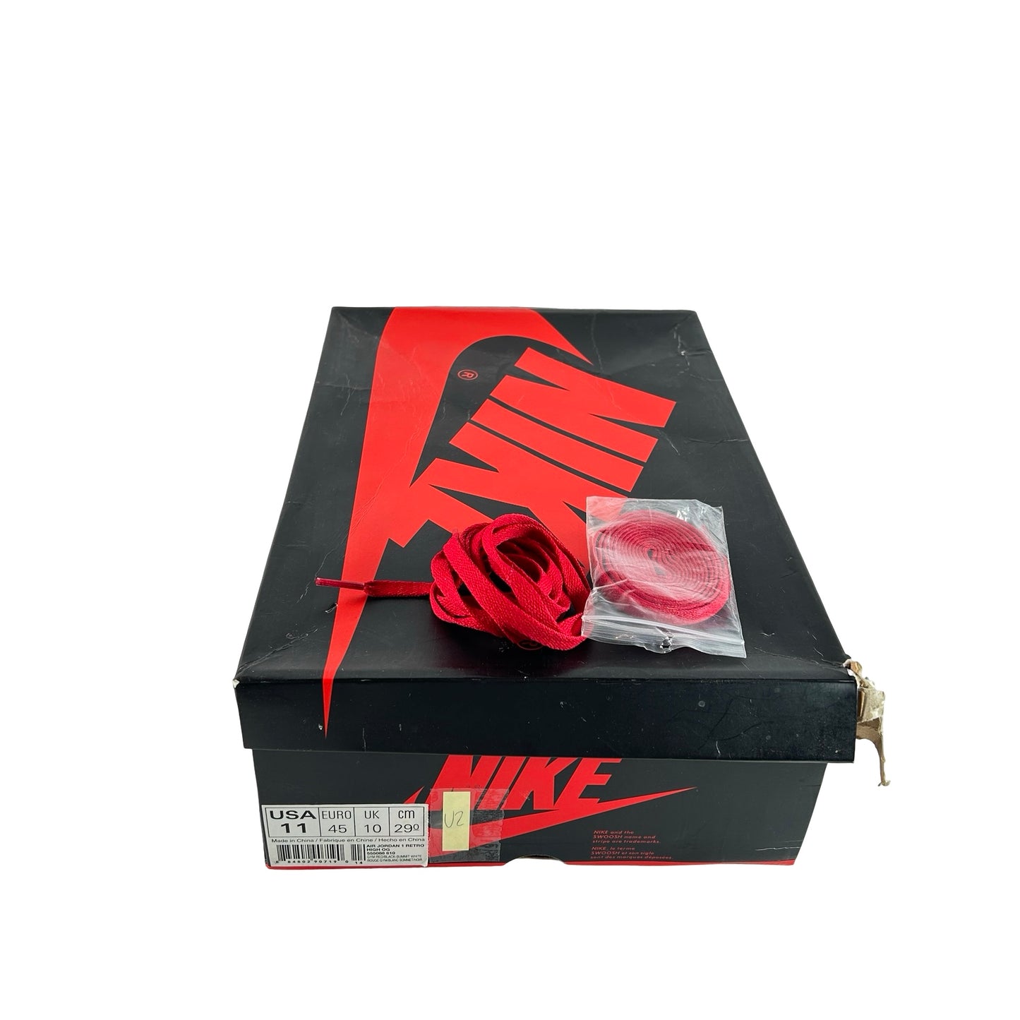 555088 610 Jordan 1 Punta cruzada