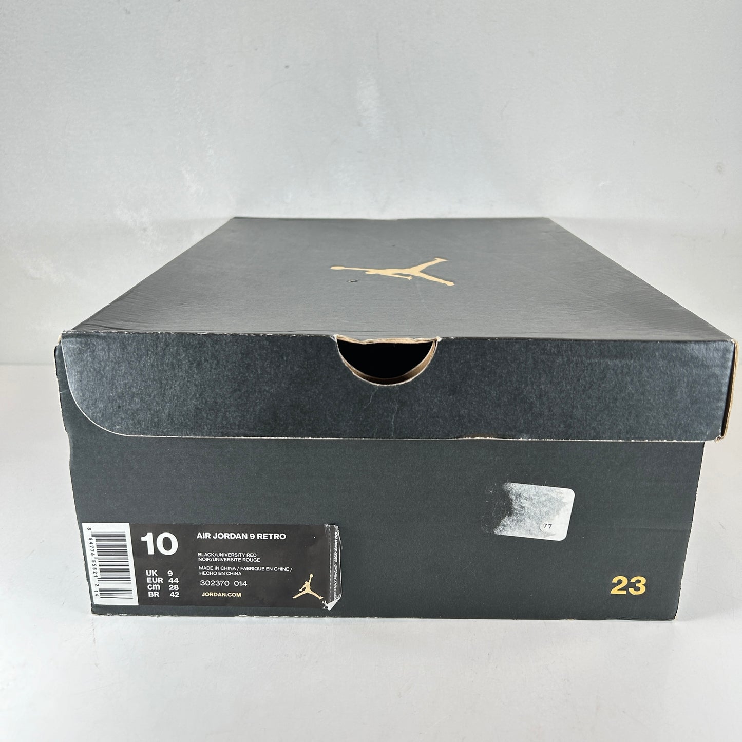 302370 014 Jordan 9 Retro Bred Patente