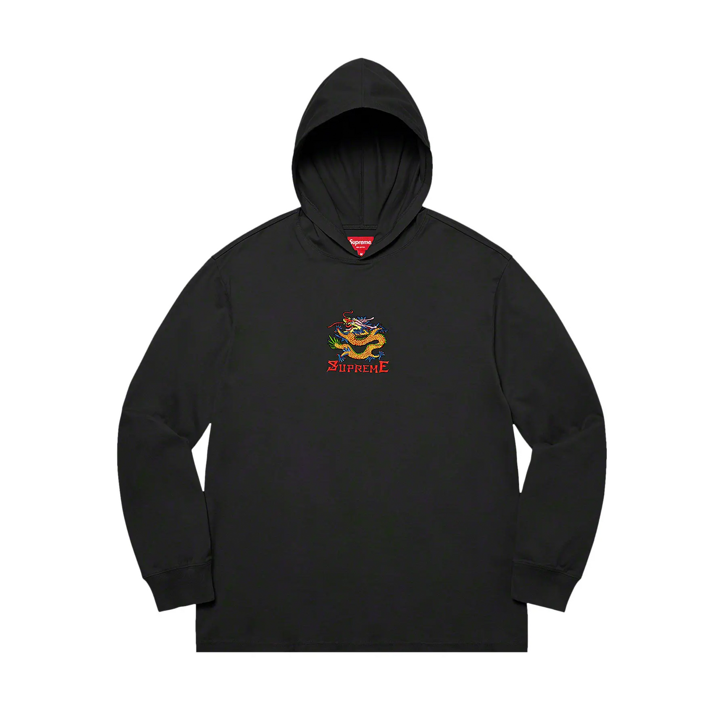 Supreme Dragon Hooded L/S Top Black