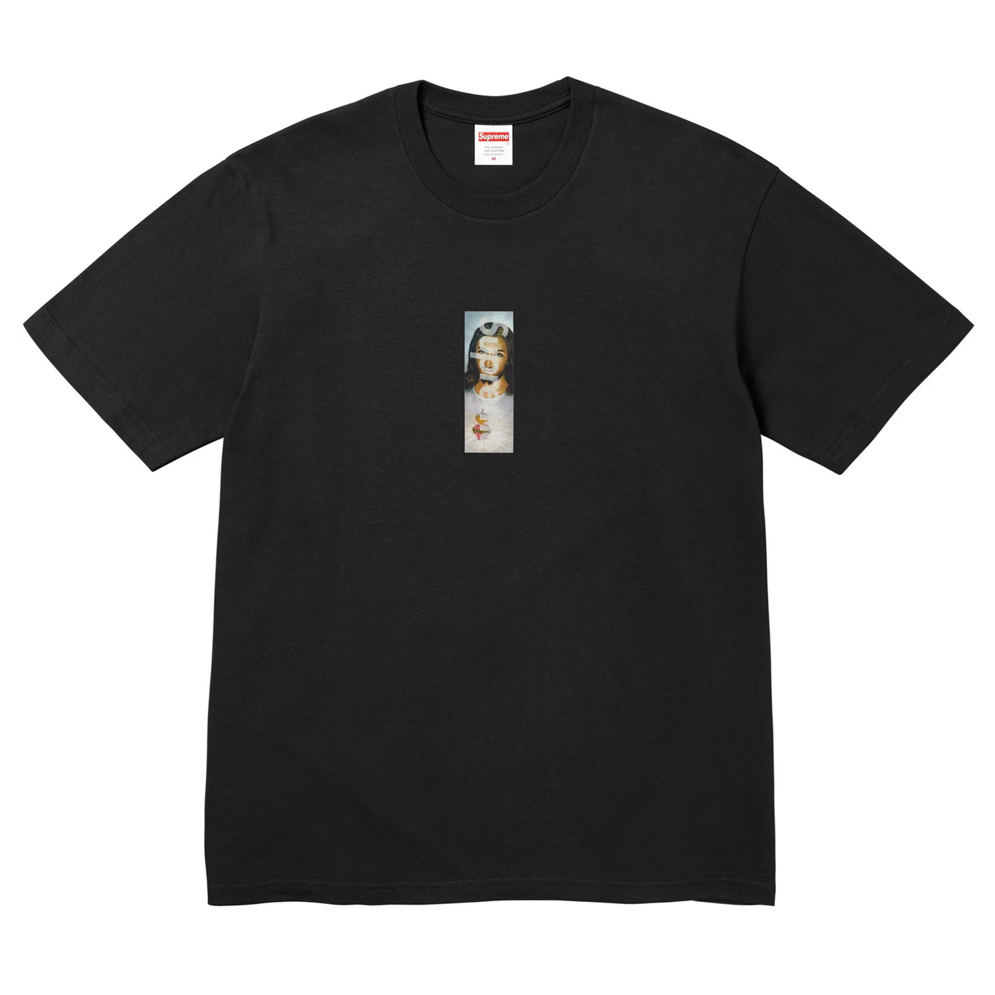 Supreme Prayer Card Box Logo Tee Black