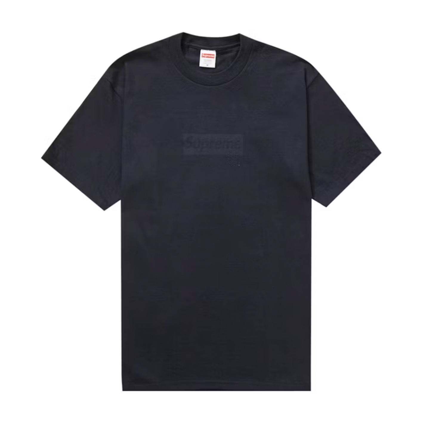 Supreme Tonal Box Logo Tee Navy