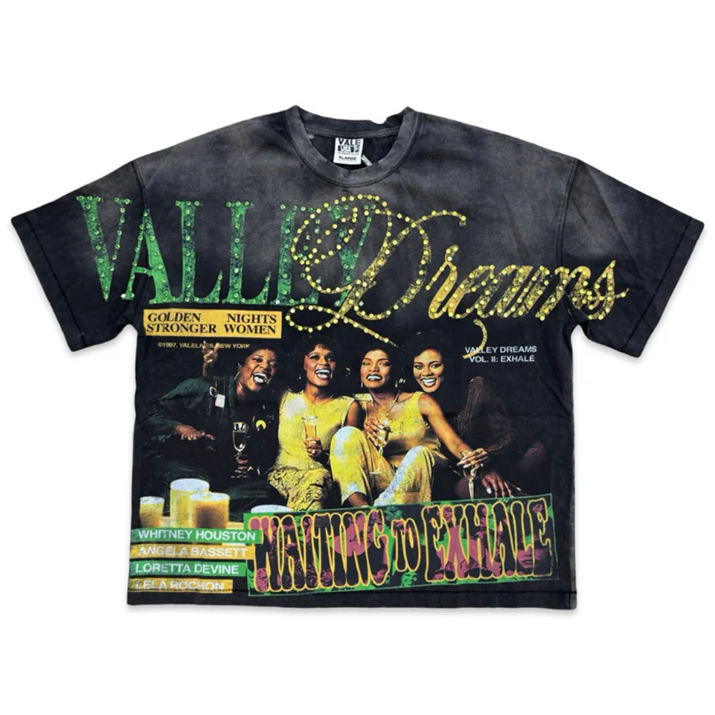 Vale Forever Xhale Bling Tee Black