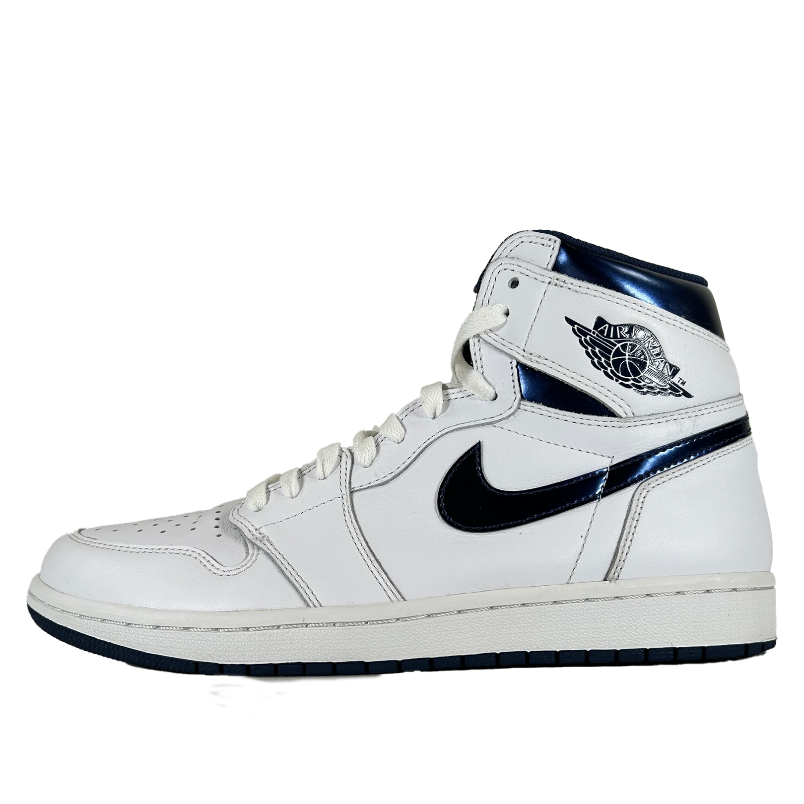 jordan 1 retro high og metallic navy
