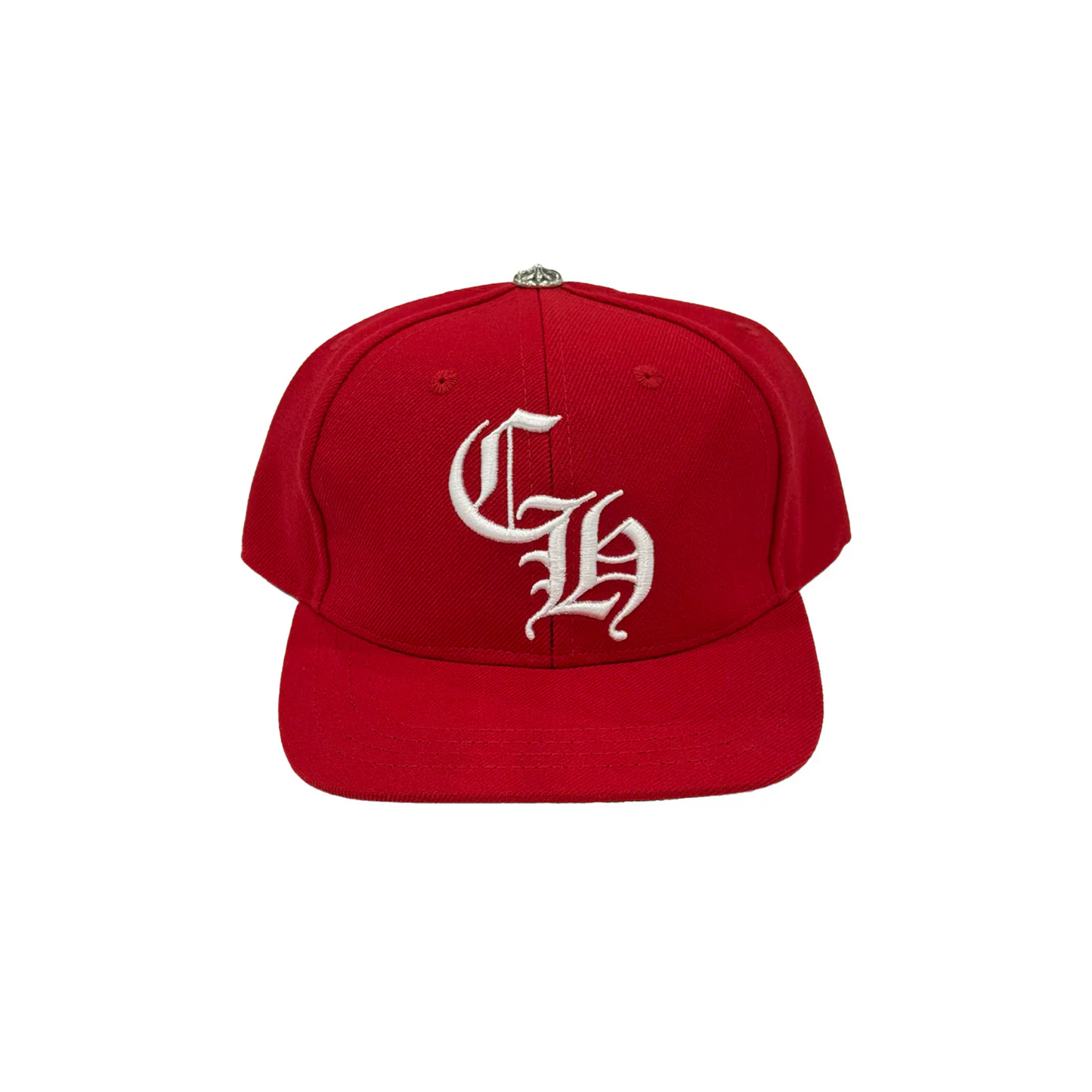Chrome Hearts CH Baseball Cap Red/White