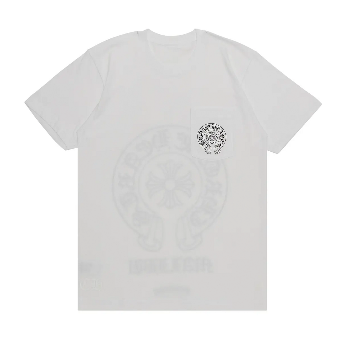 Chrome Hearts Malibu Exclusive Horseshoe Pocket Tee White