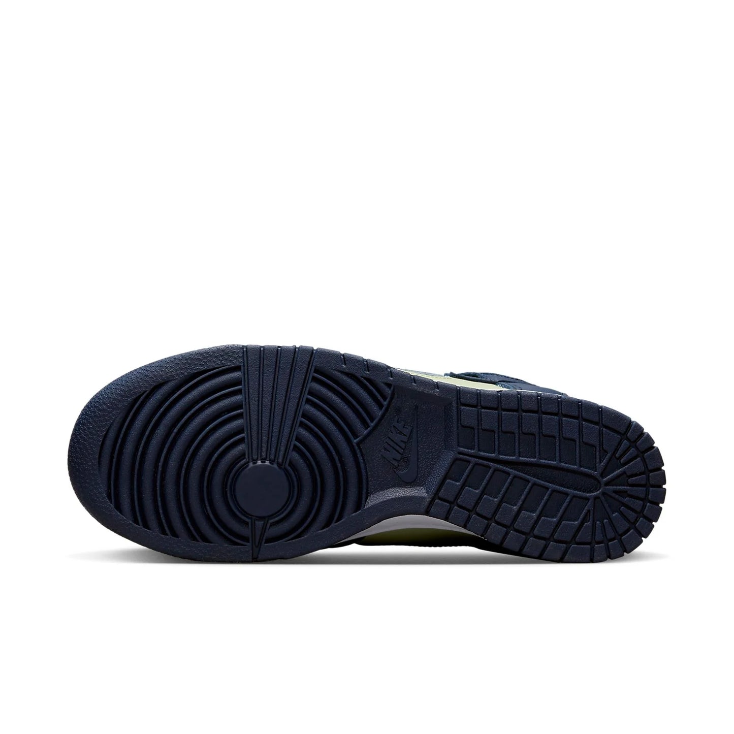 DQ7575 300 Nike Dunk High See Through Pistachio Midnight Navy (Women's)