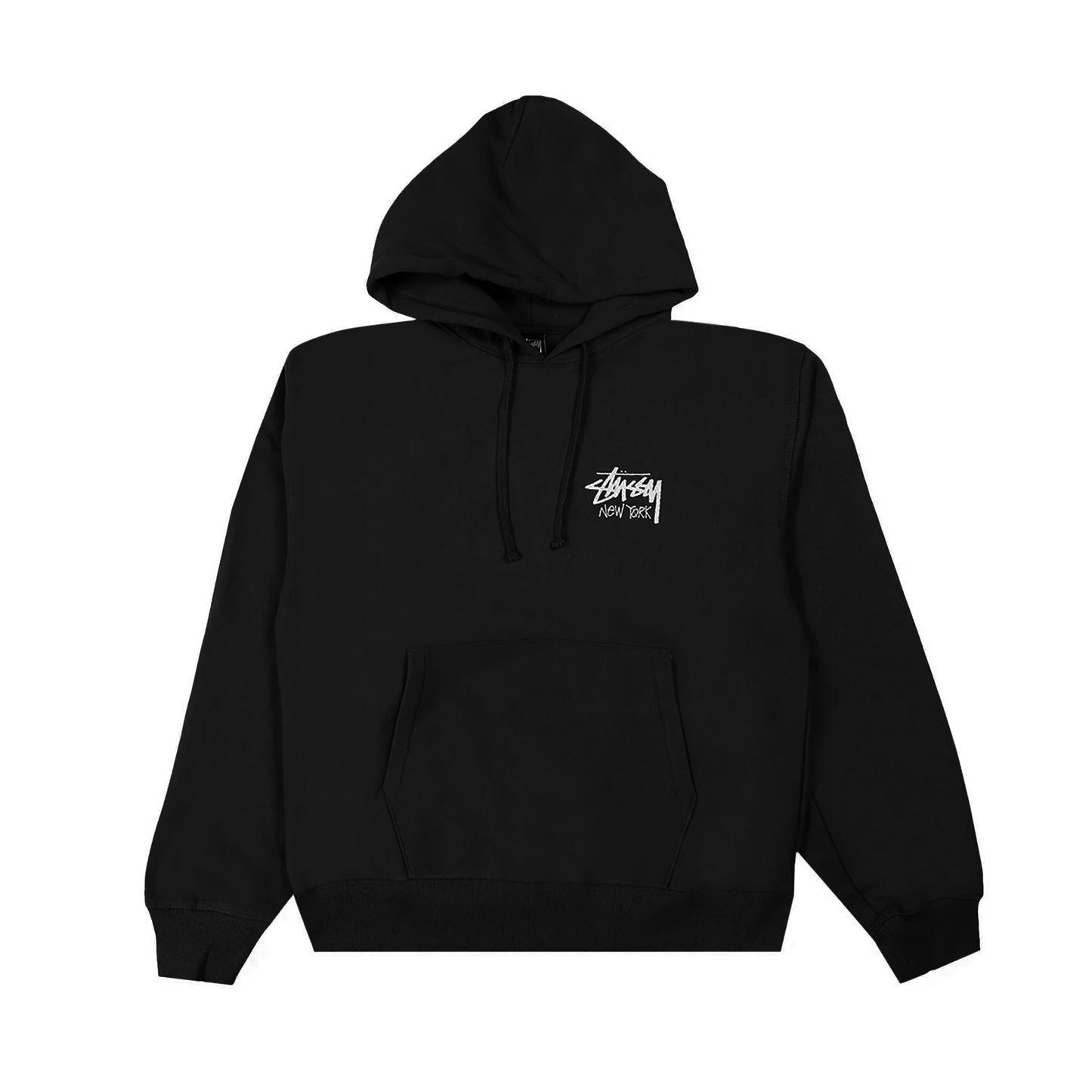 Stussy Stock New York Hoodie Black
