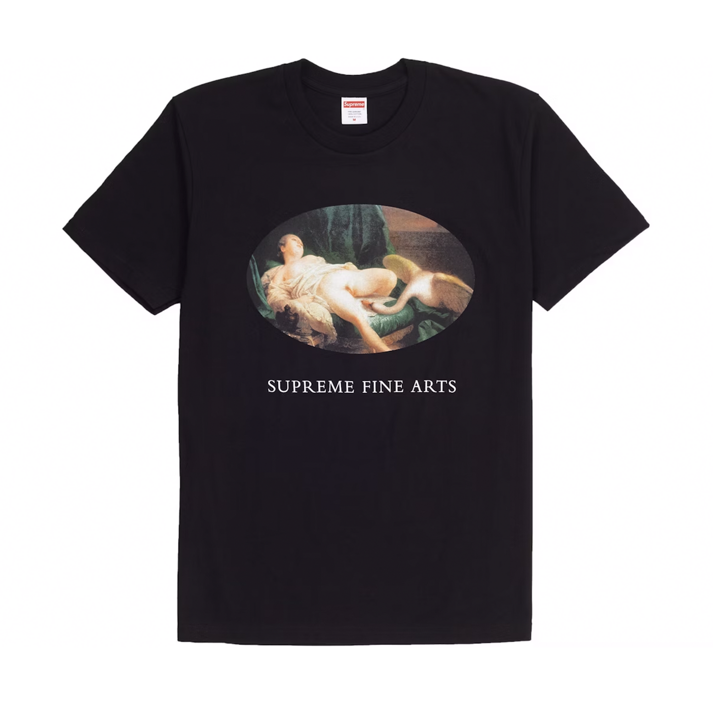 Supreme Leda and the Swan Tee Black