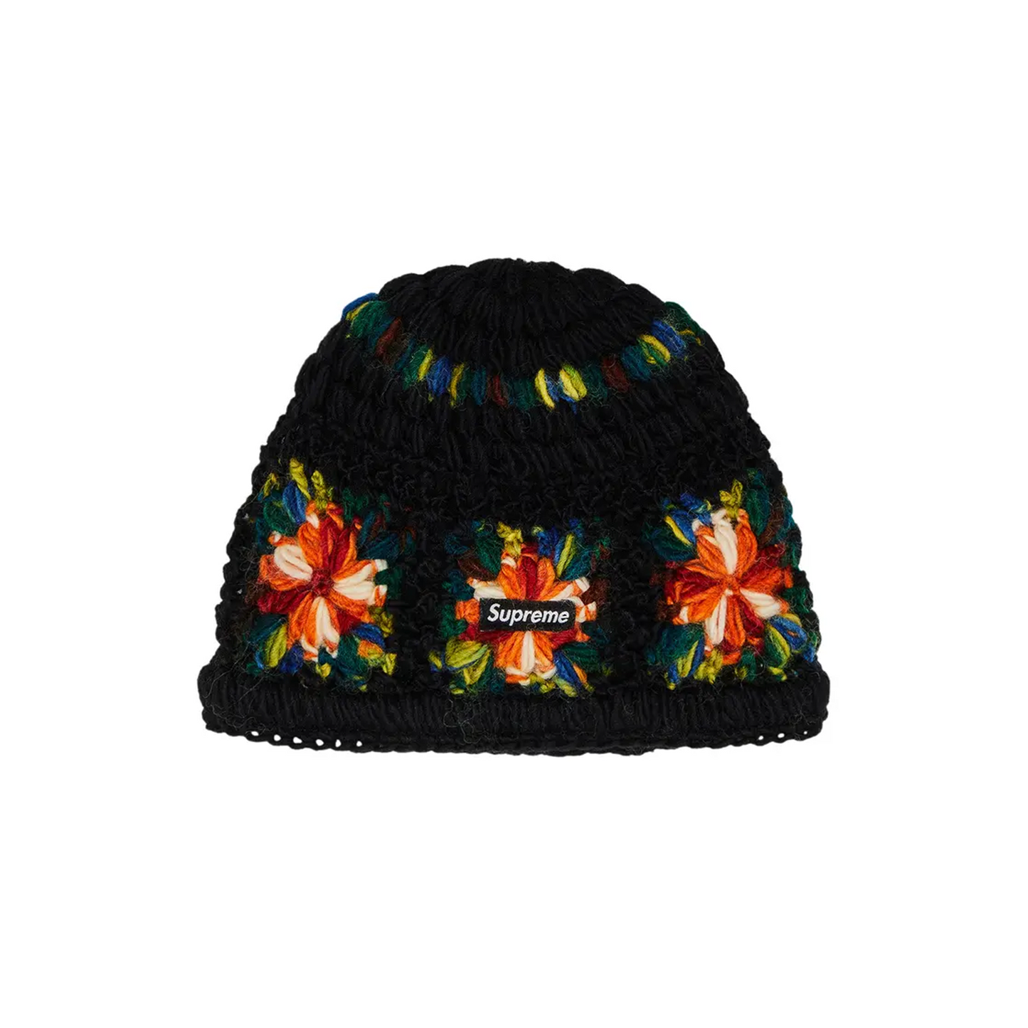 Supreme Crochet Beanie 'Black'