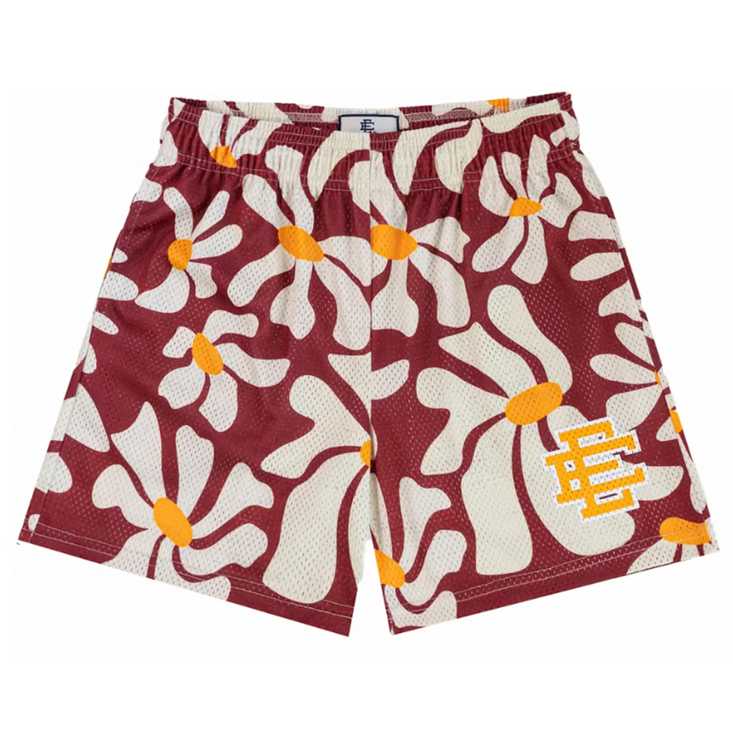 Eric Emanuel EE Basic Short Red Daisies/Yellow
