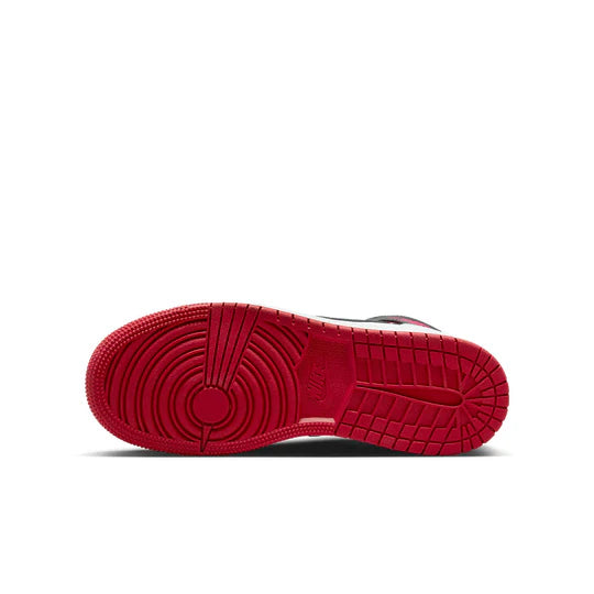 DQ8423 106 Jordan 1 Mid Gym Red Black Toe (GS)