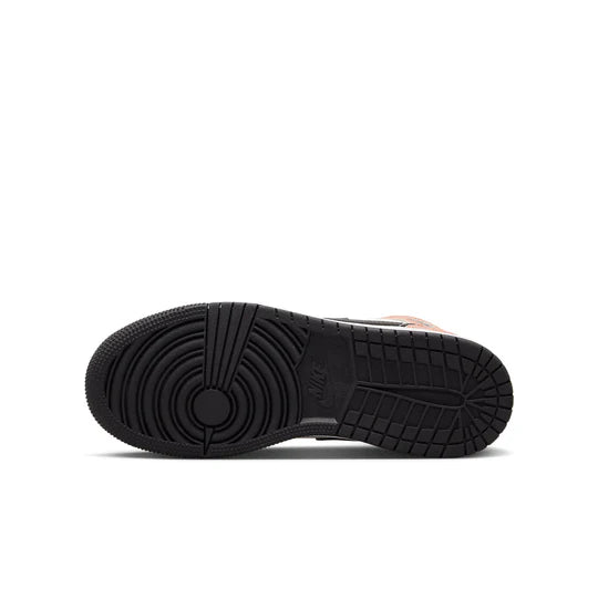 DV1336 800 Jordan 1 Mid SE Orange Suede (GS)