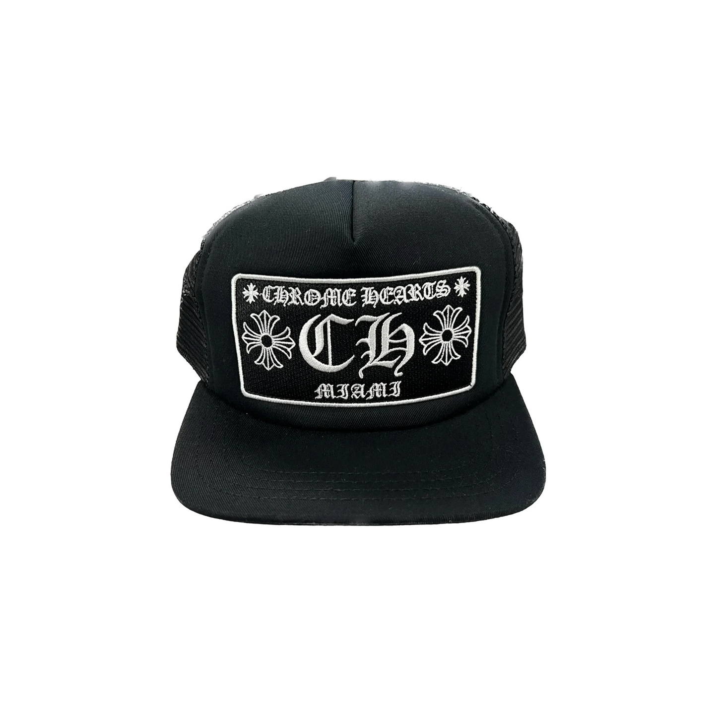 Chrome Hearts Miami Exclusive Trucker Hat Black