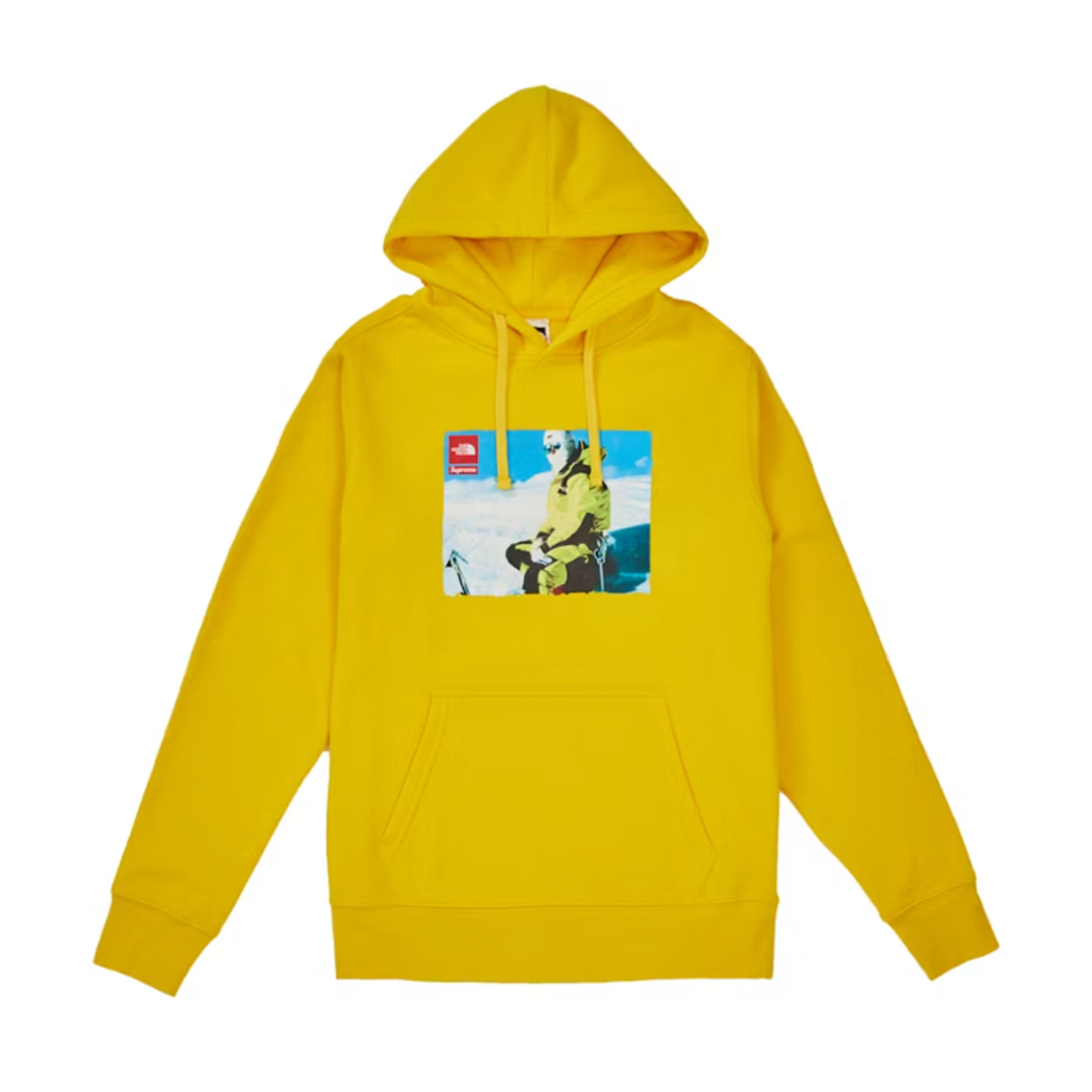 Supreme The North Face Photo Hooded Sweatshirt Yellow