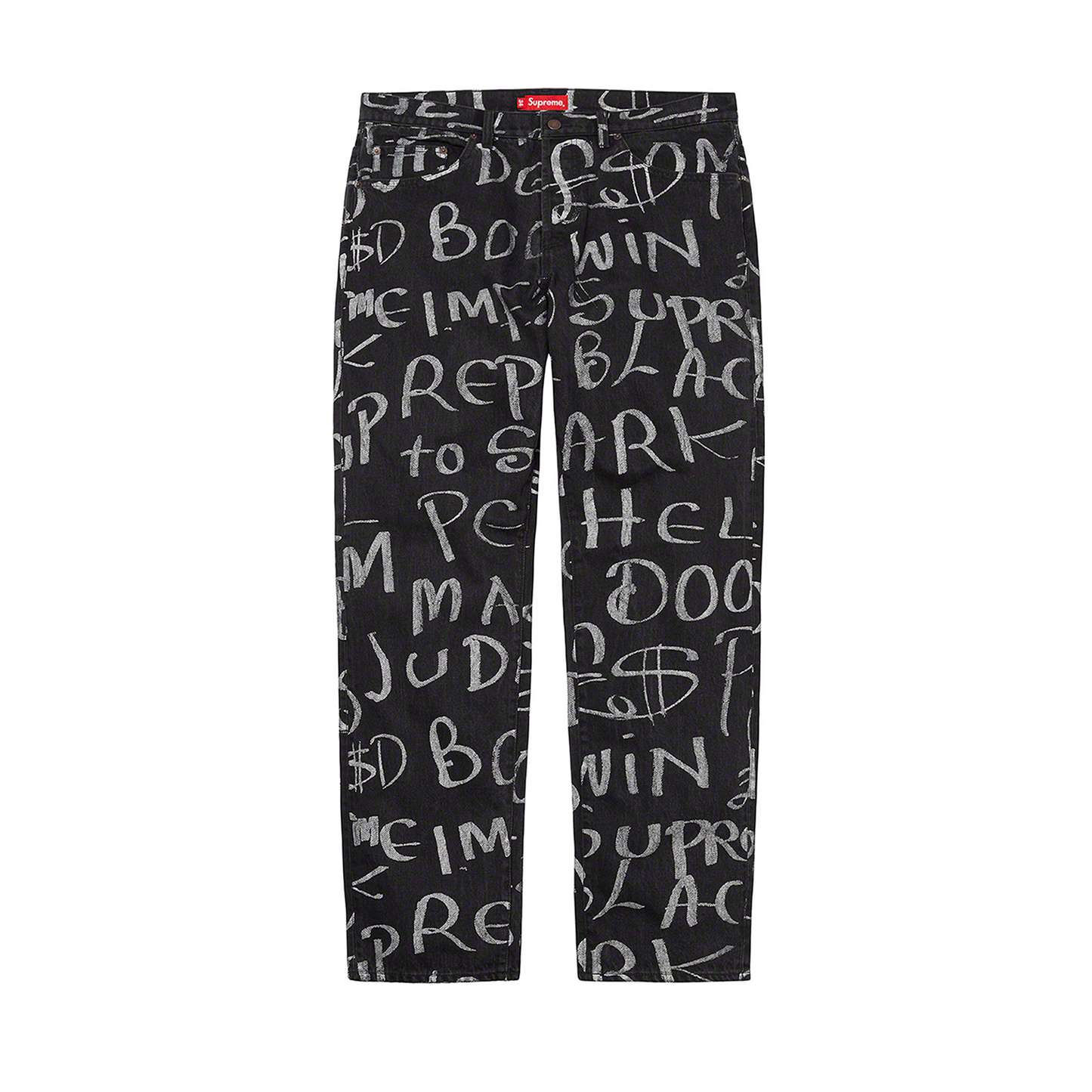 Supreme Black Ark Regular Jean Black
