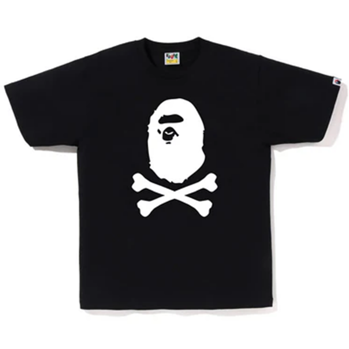 Bape A Bathing Ape Ape Crossbones Tee Black