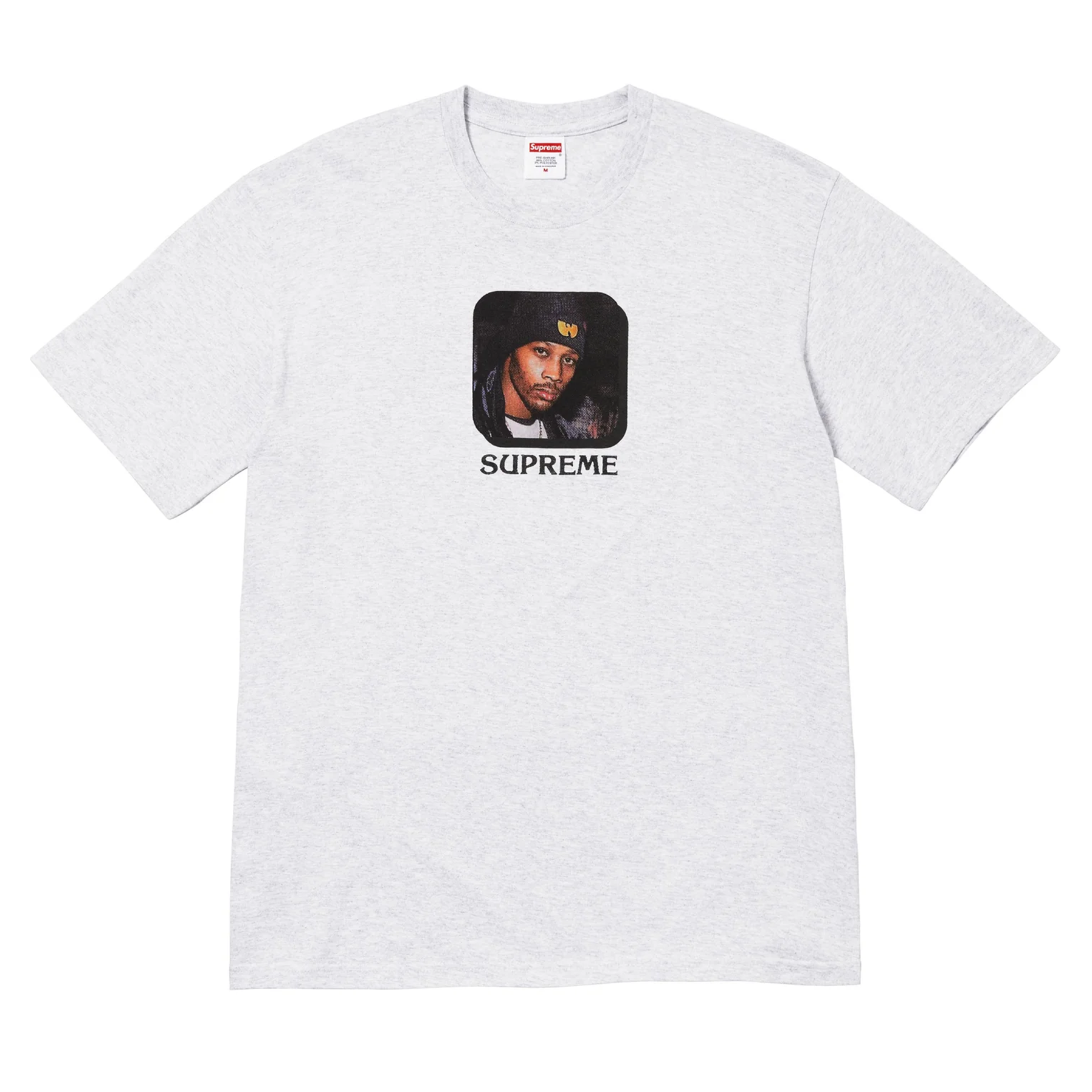 Supreme Wu-Tang Clan RZA Tee Grey – DISTRICT ONE NY