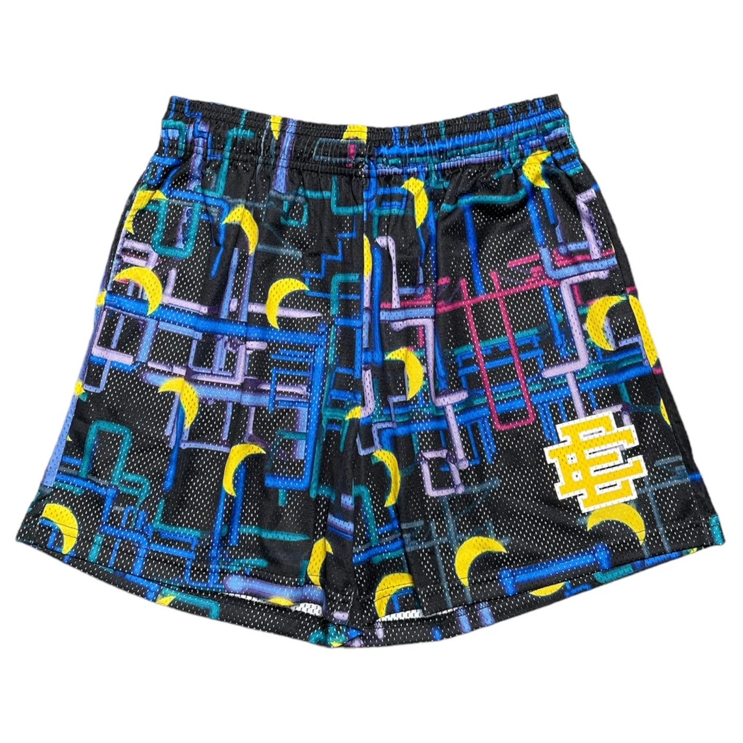 Eric Emanuel EE Basic Shorts Dan Flashes Black Multi