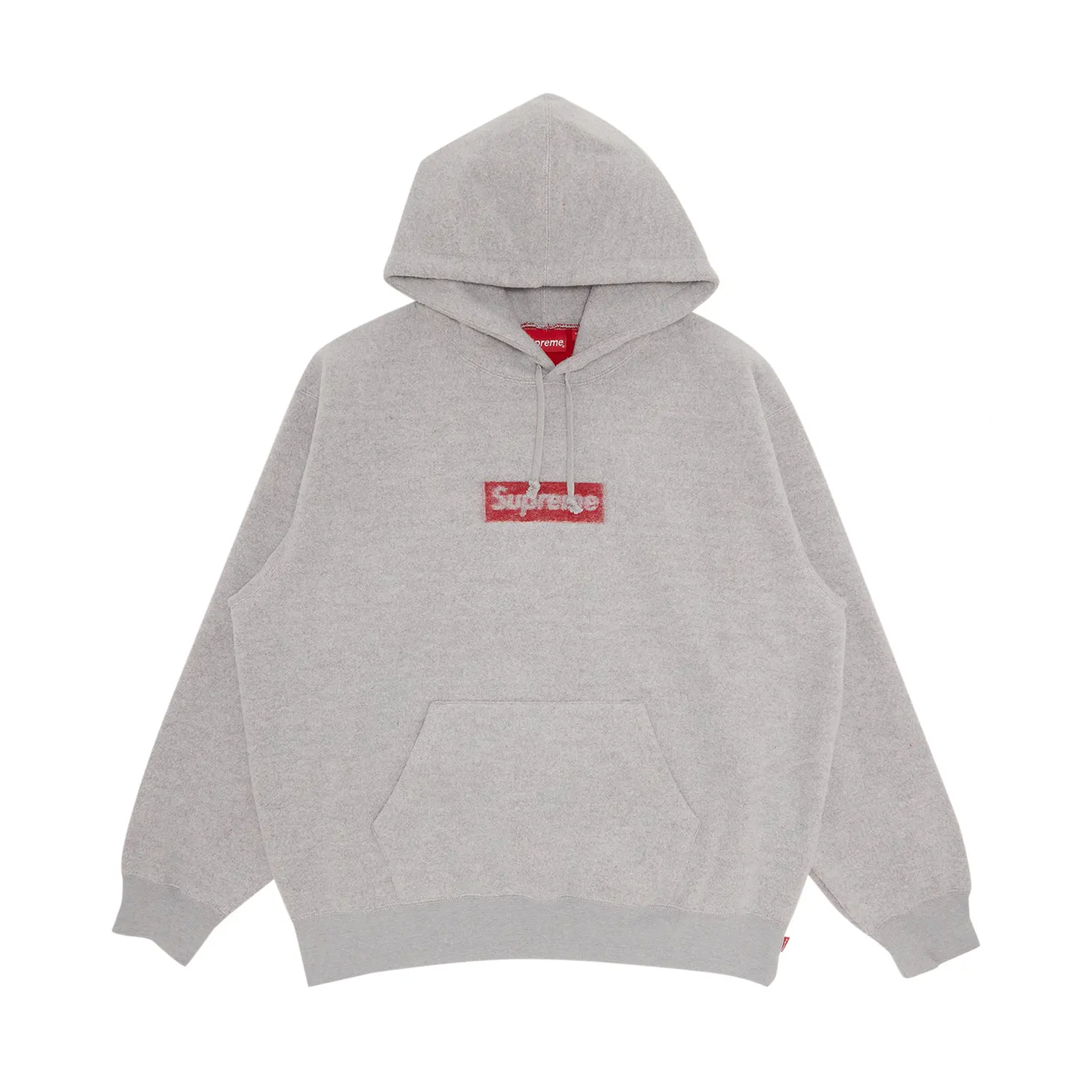 Supreme Inside Out Box Logo Hooded Sweatshirt 'Heather Grey' [USED