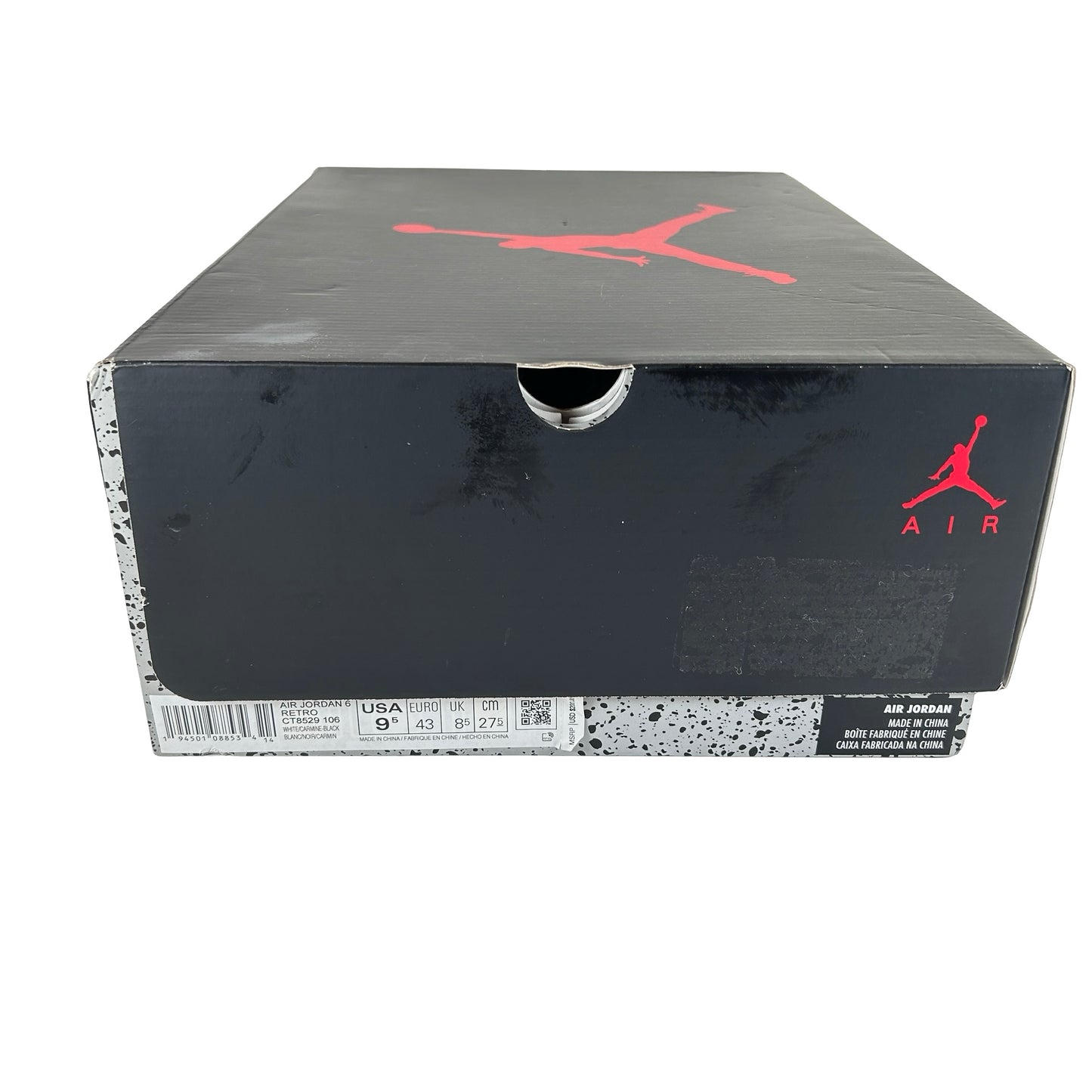 CT8529 106 Jordan 6 Retro Carmín
