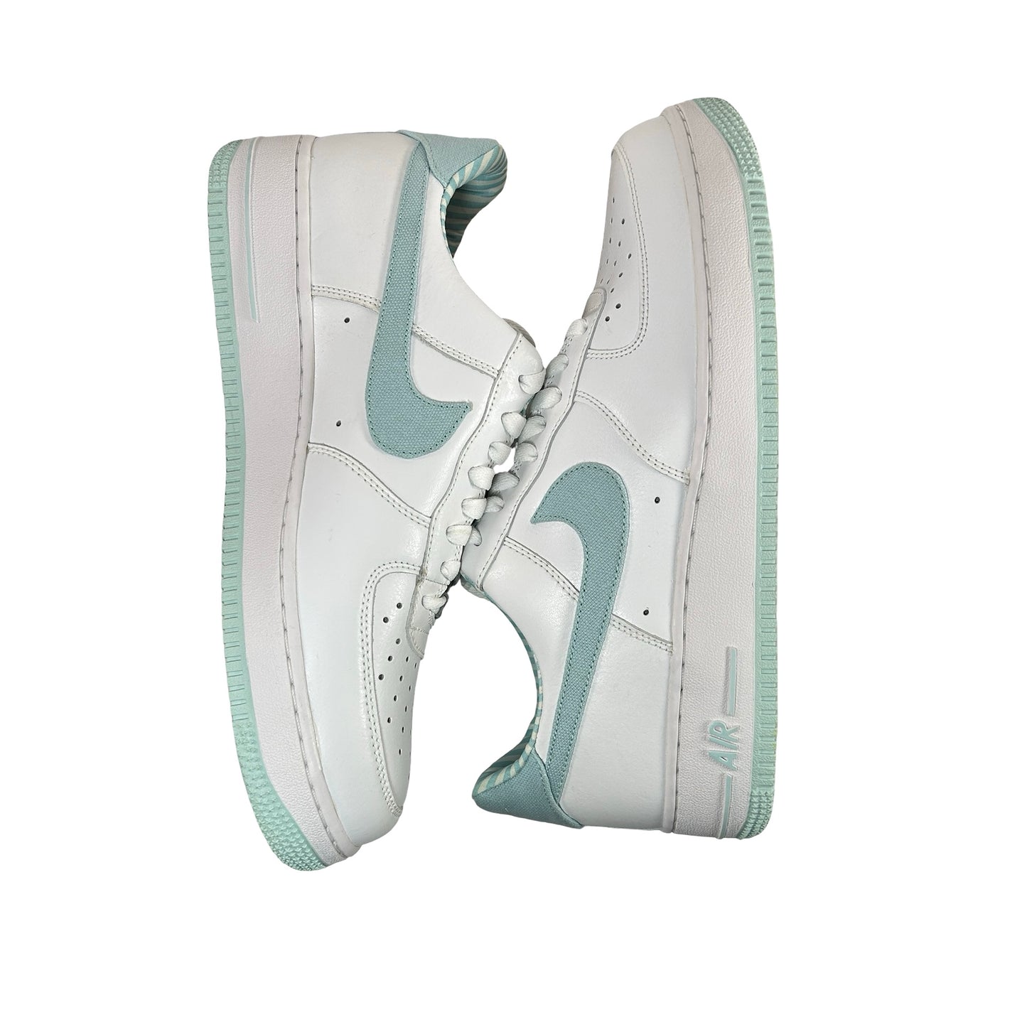 315115 136 Nike Air Force 1 White Julep Green Glow 2012 (Women's)