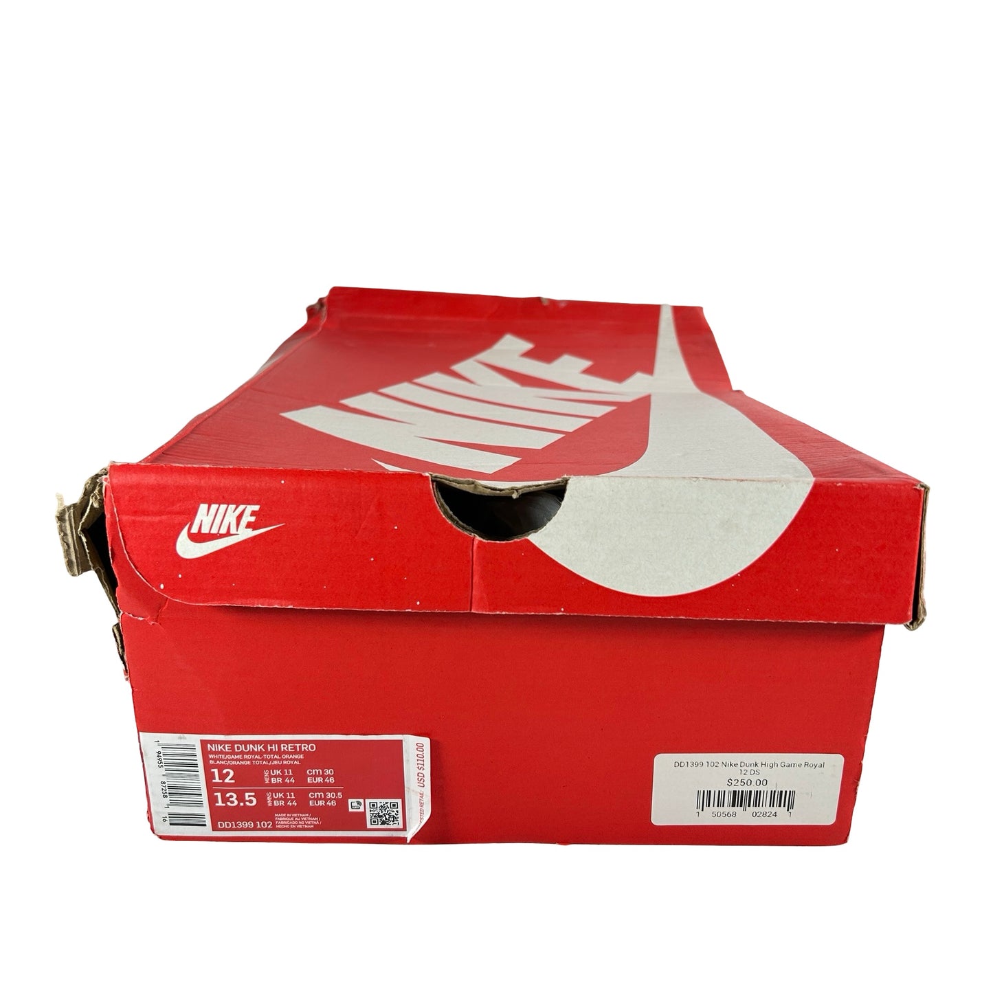 DD1399 102 Nike Dunk High Juego Real