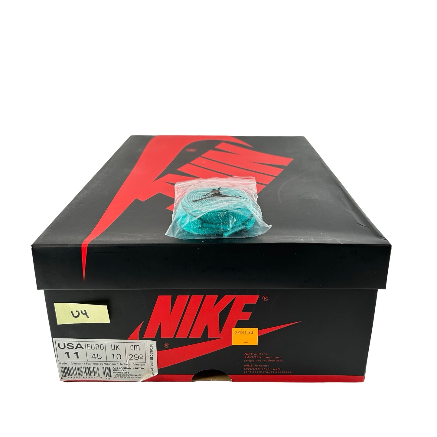 555088 311 Jordan 1 Turbo Verde