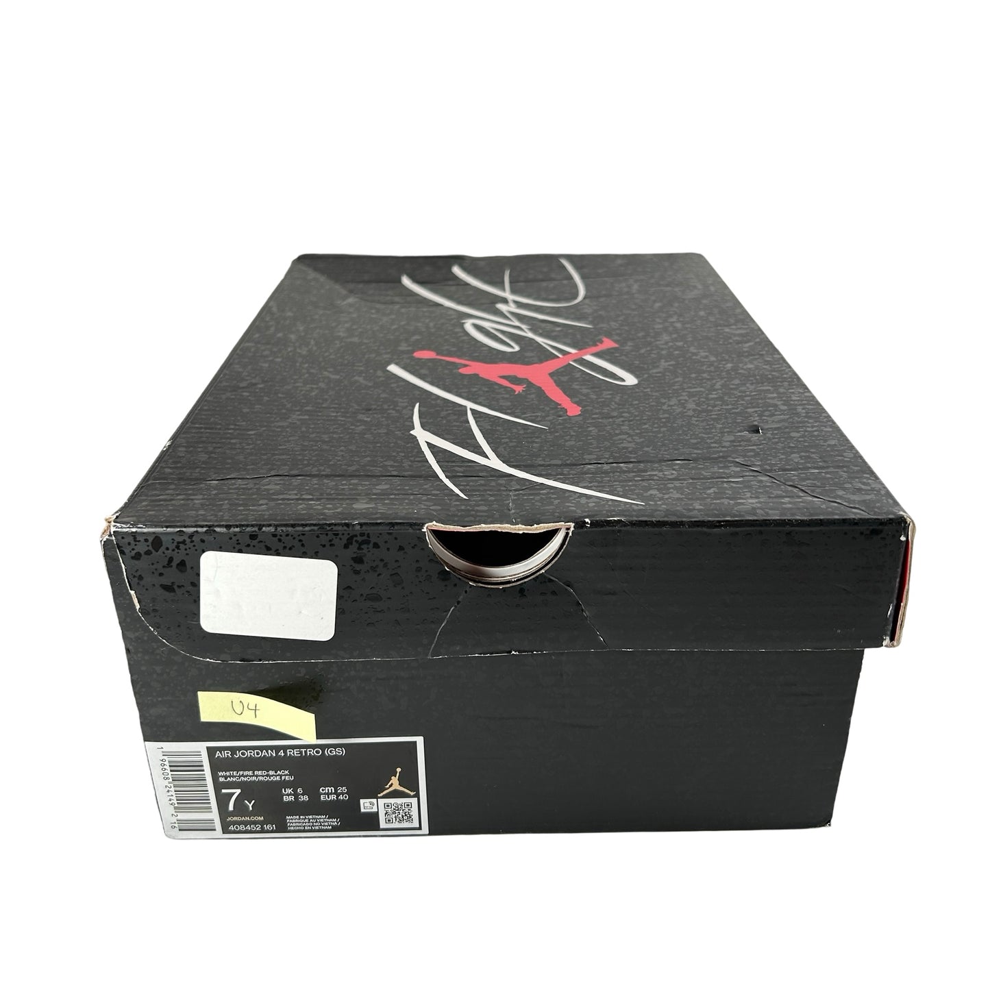 408452 161 Jordan 4 Retro Cemento Rojo (GS)