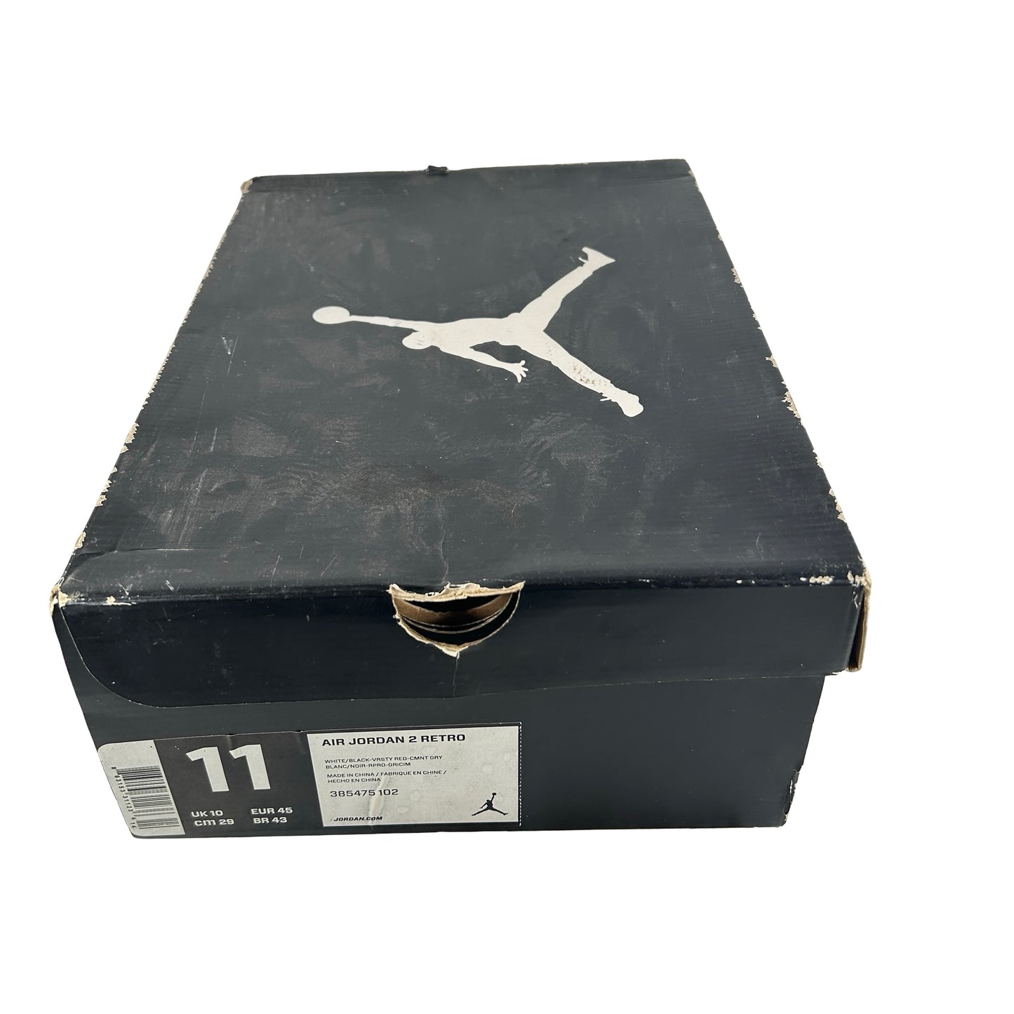 385475 102 Jordan 2 Retro Blanco Rojo (2014)