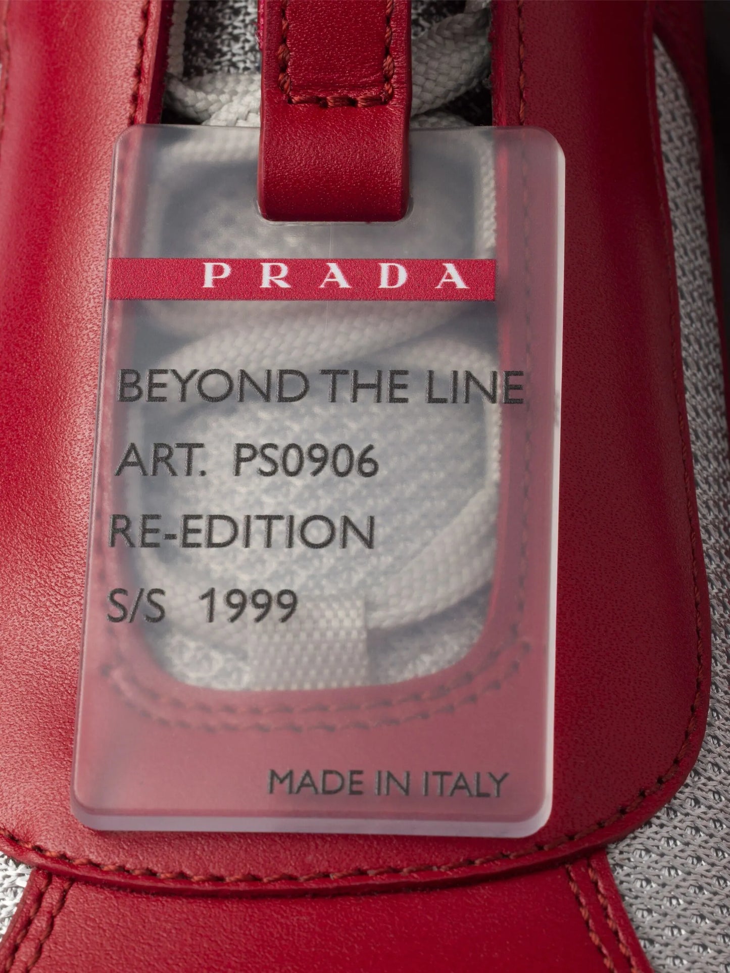 Prada America’s Cup Original Sneakers Red