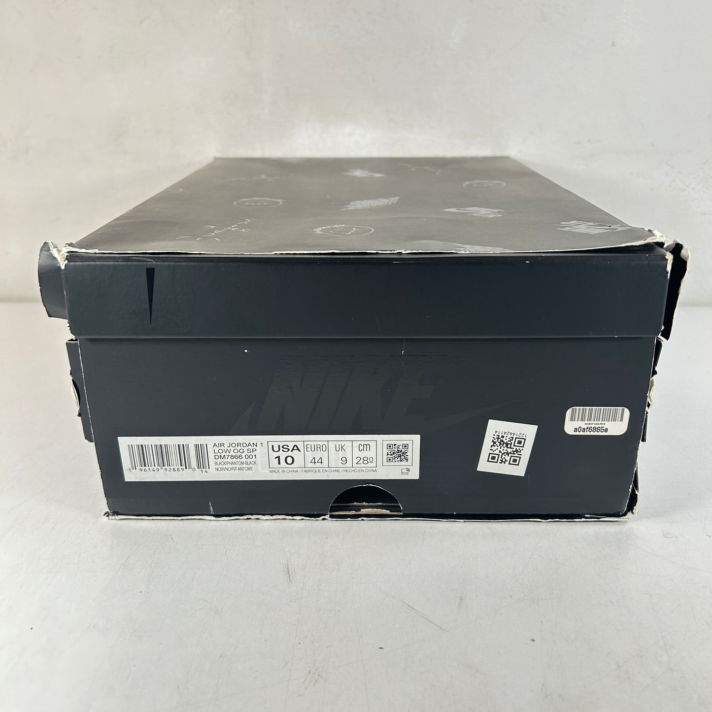 DM7866 001 Jordan 1 Retro Low OG Travis Scott Negro Fantasma
