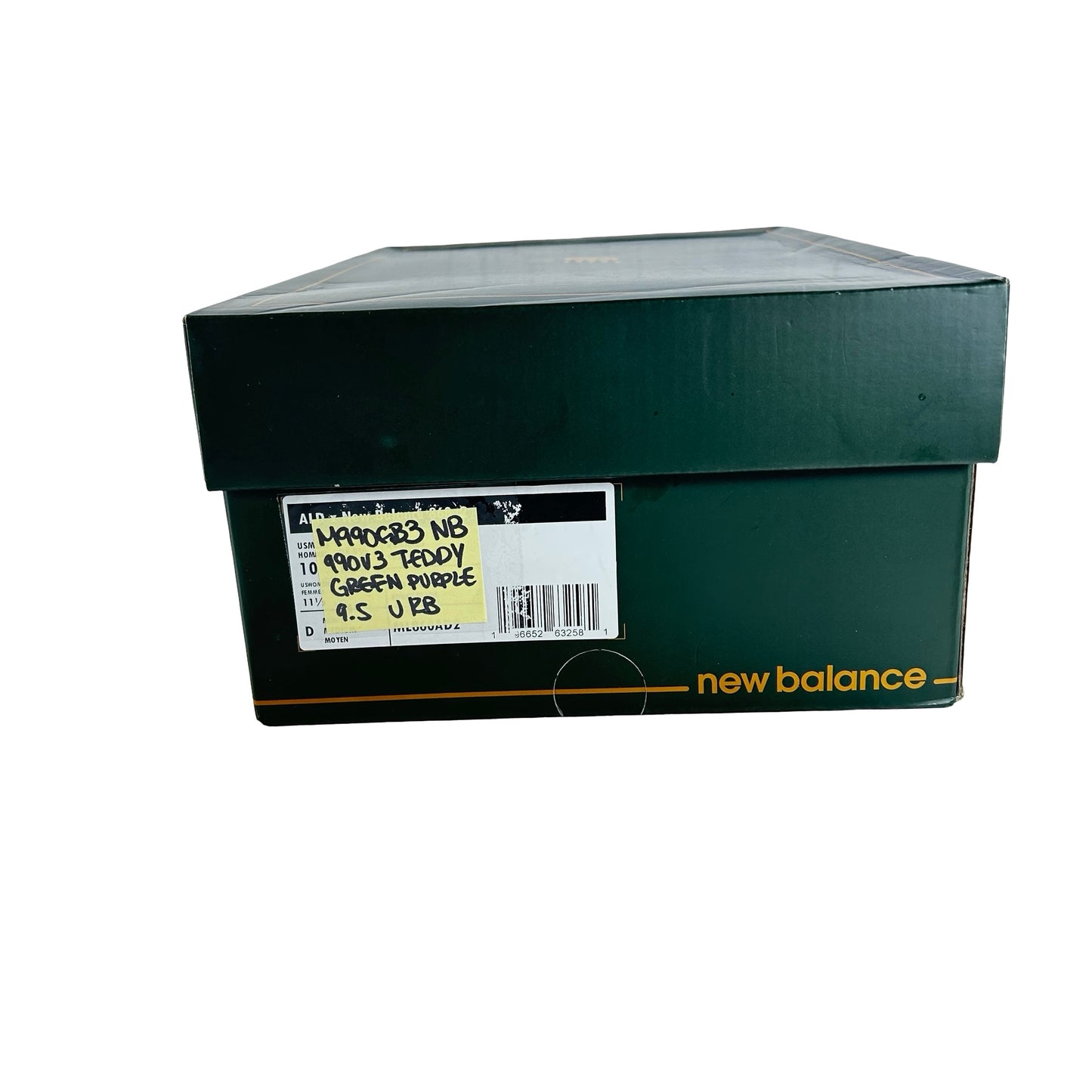 M990GP3 New Balance 990v3 MiUSA Teddy Santis Verde Púrpura
