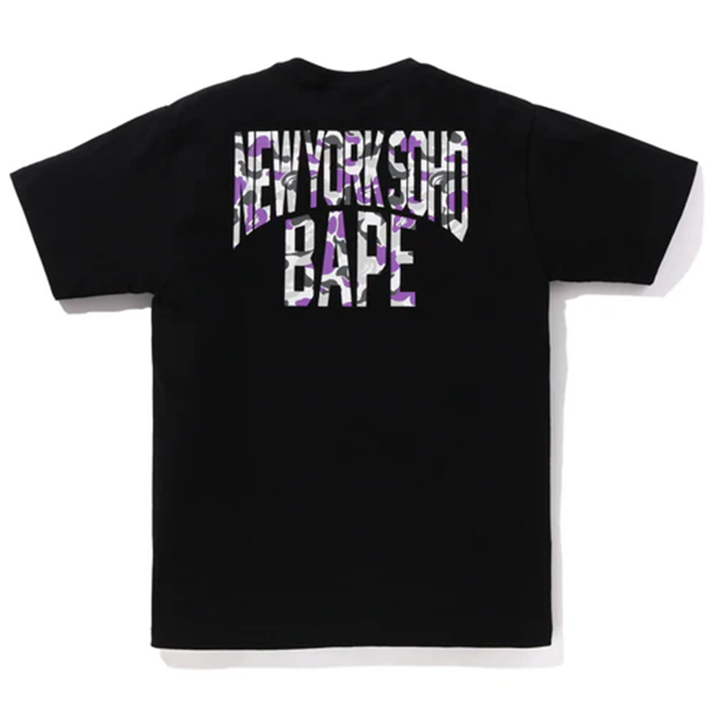 BAPE A Bathing Ape Big Ape Head New York Soho Tee Black