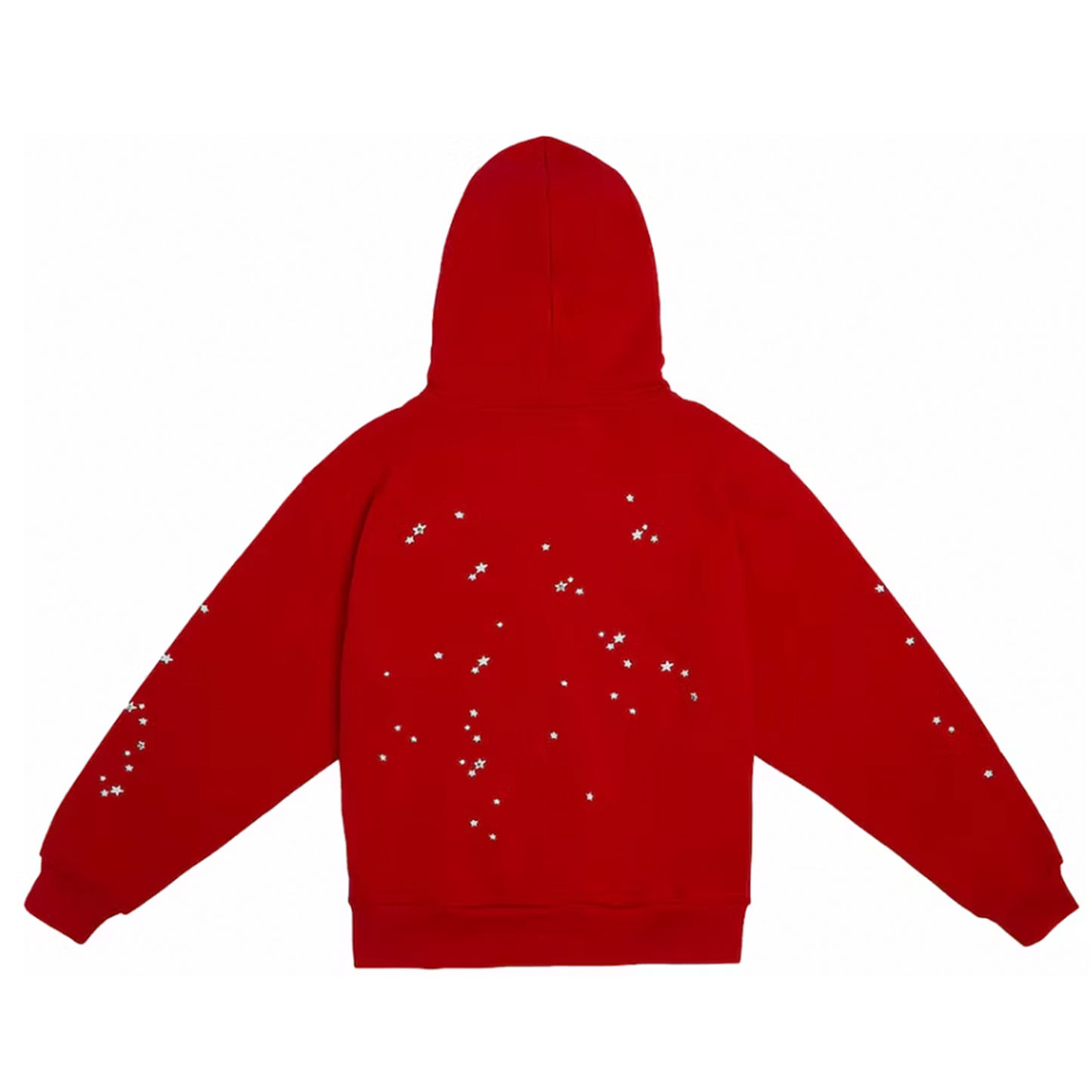 Sp5der Atlanta Zip Up Hoodie Red