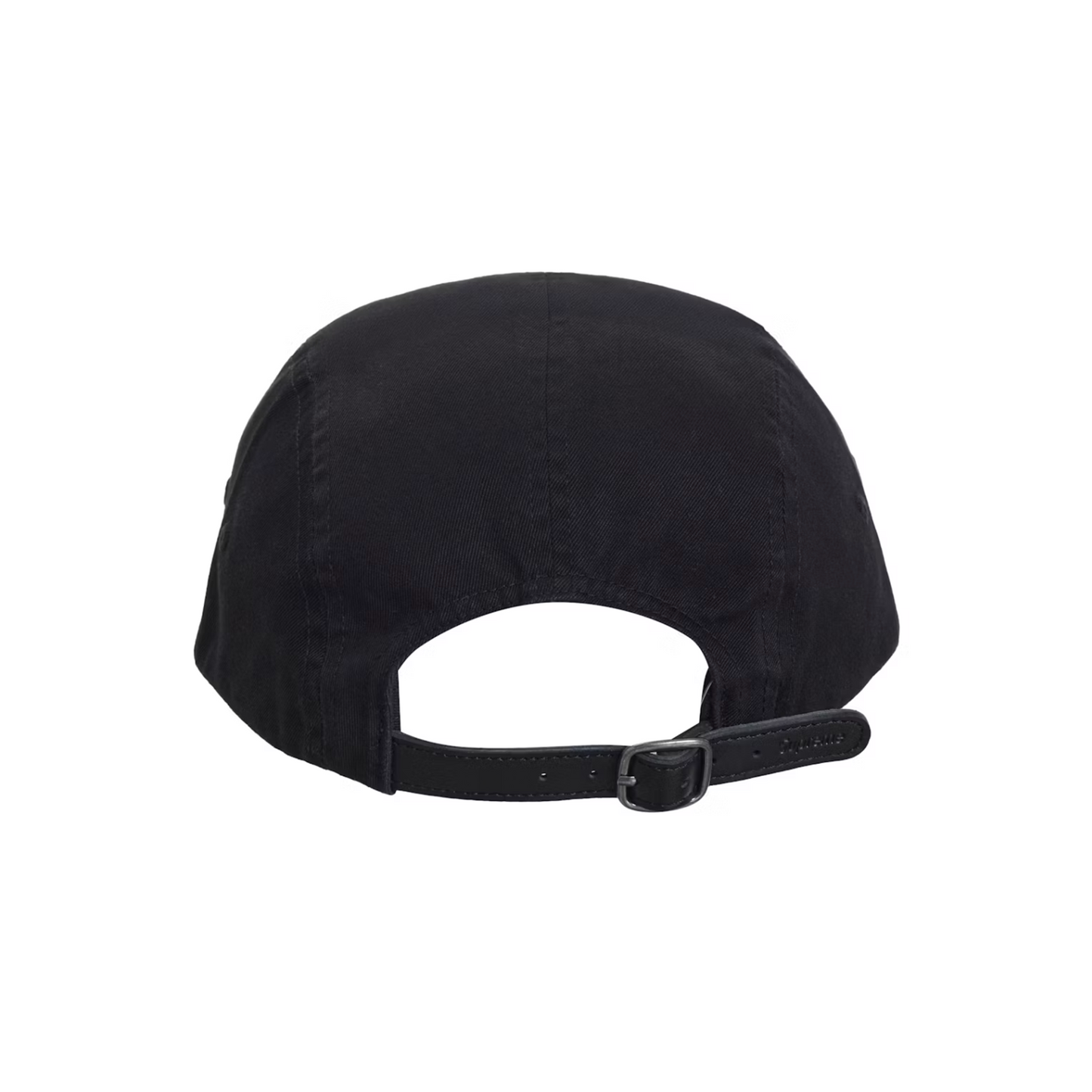 Supreme Washed Chino Twill Camp Cap Black