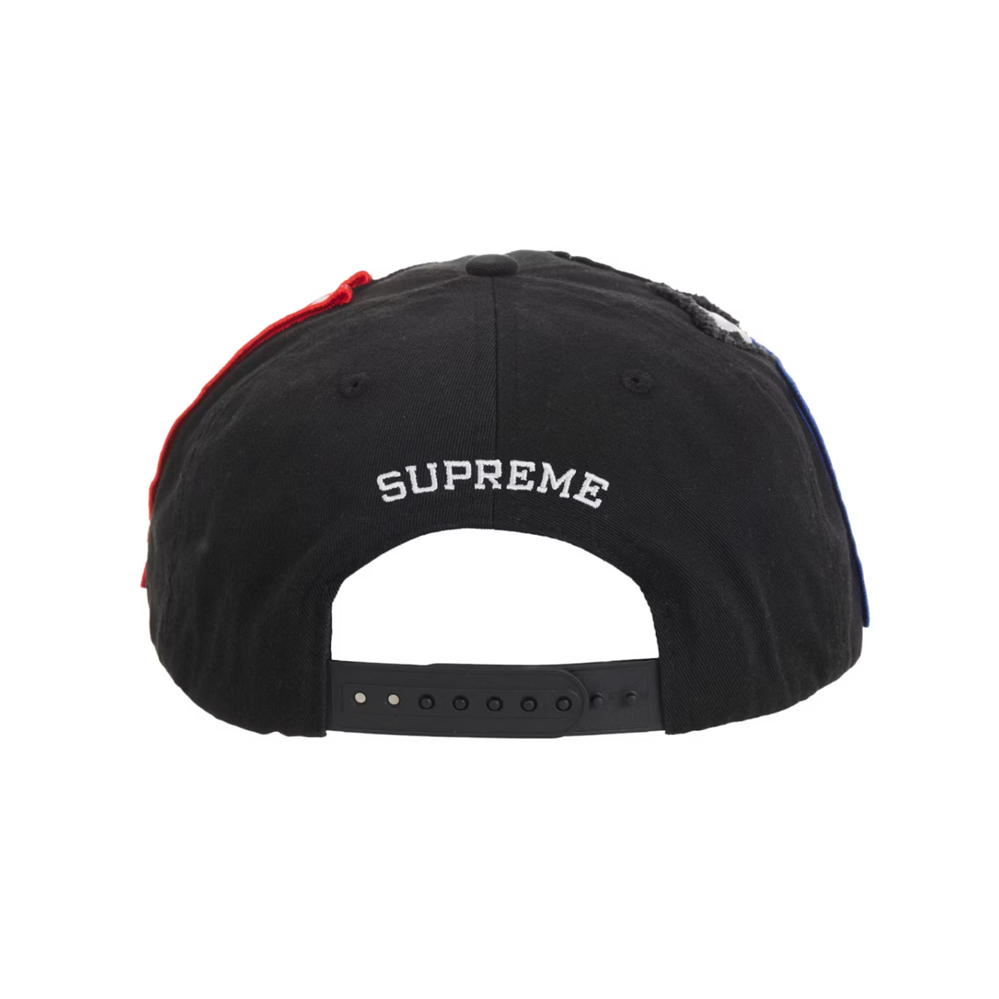 Supreme Patches 6 Panel Black