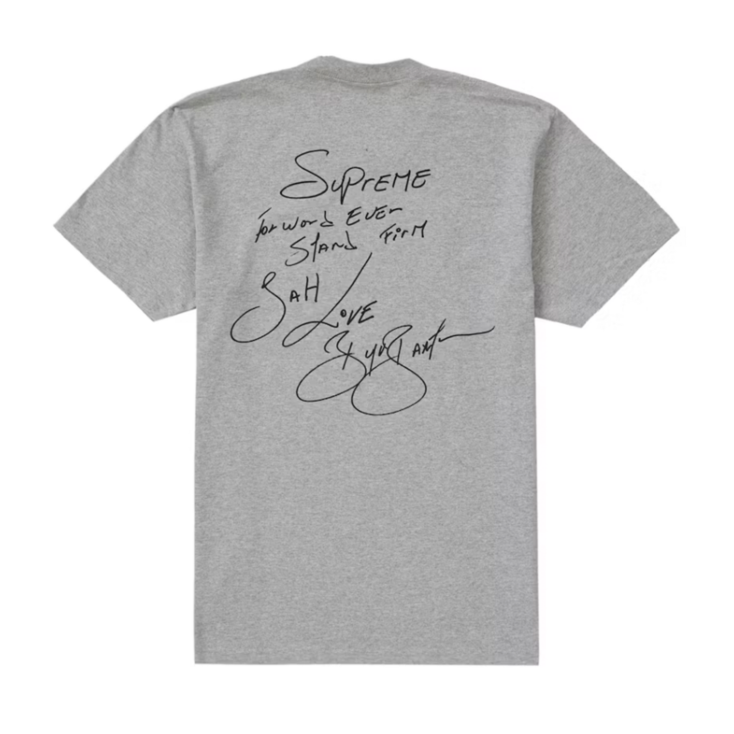 Supreme Buju Banton Tee Grey